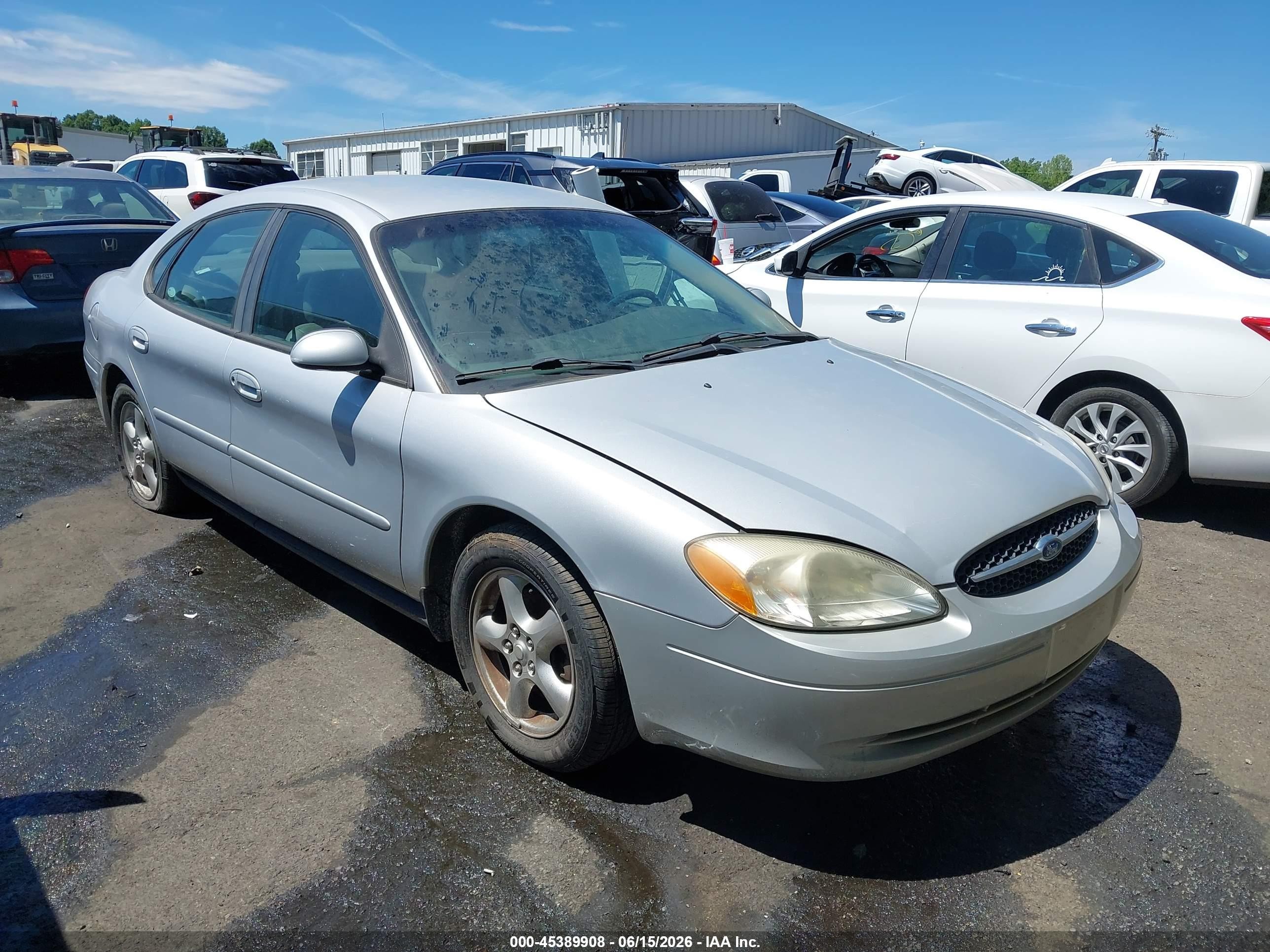 2002 Ford Taurus Ses/ses Standard Silver vin: 1FAFP55U02A256785