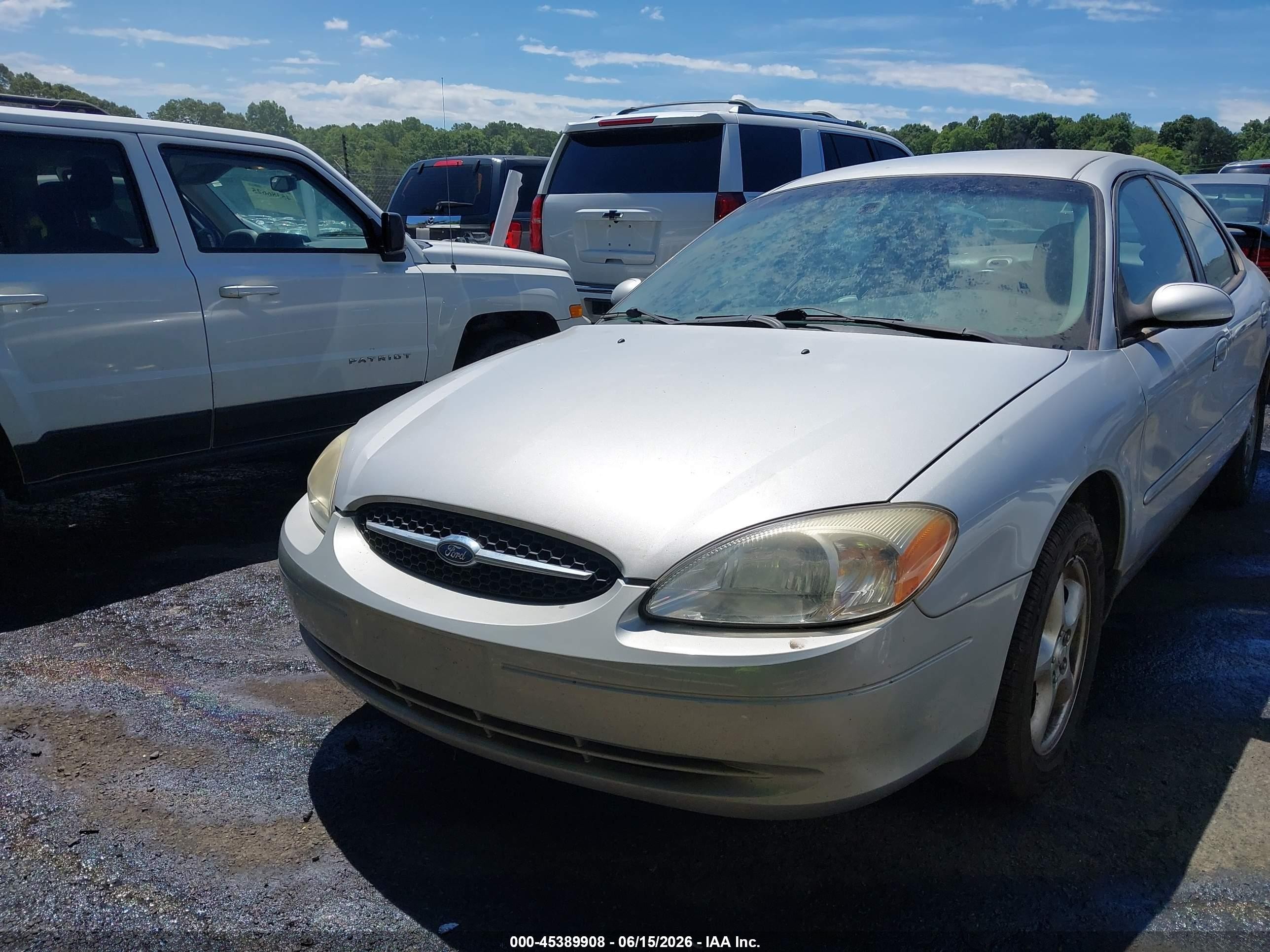 2002 Ford Taurus Ses/ses Standard Silver vin: 1FAFP55U02A256785