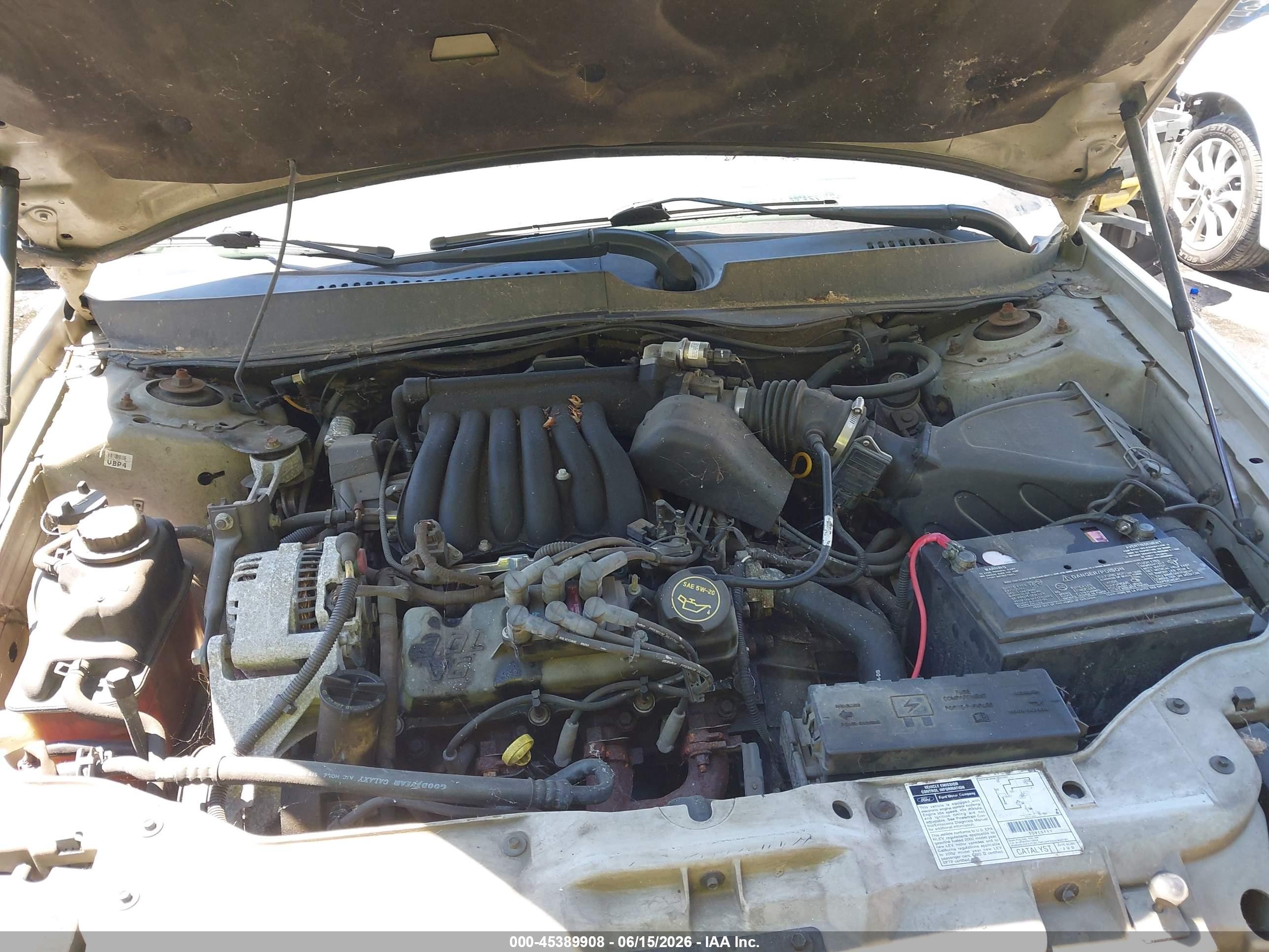 2002 Ford Taurus Ses/ses Standard Silver vin: 1FAFP55U02A256785