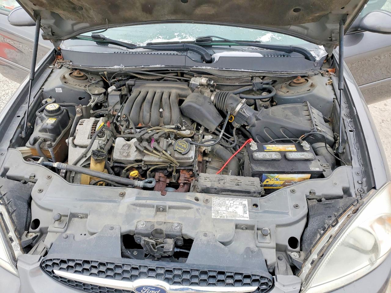 2003 Ford Taurus Gray vin: 1FAFP55U03A131822