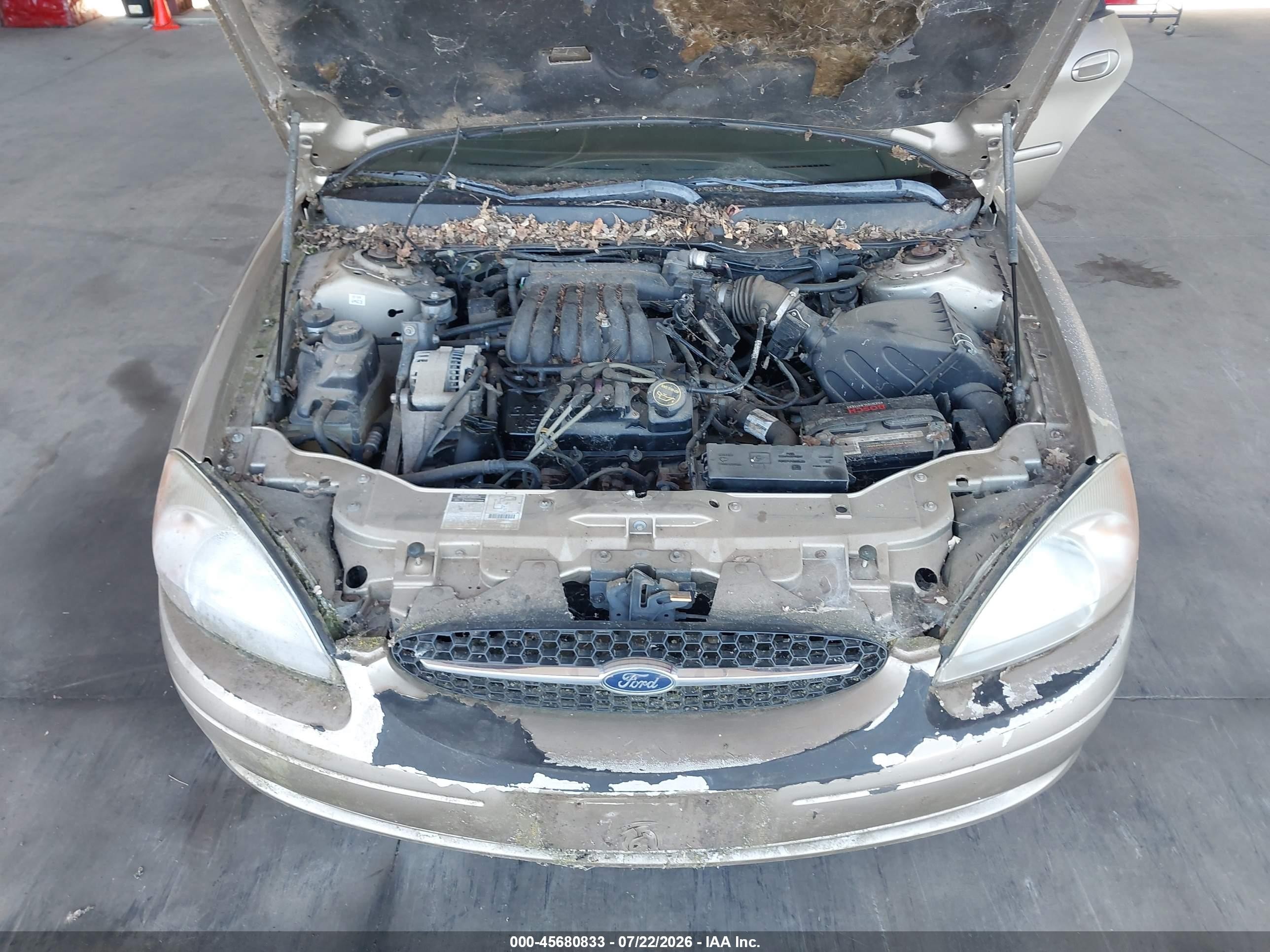 2001 Ford Taurus Ses Желто-коричневый vin: 1FAFP55U11A107655