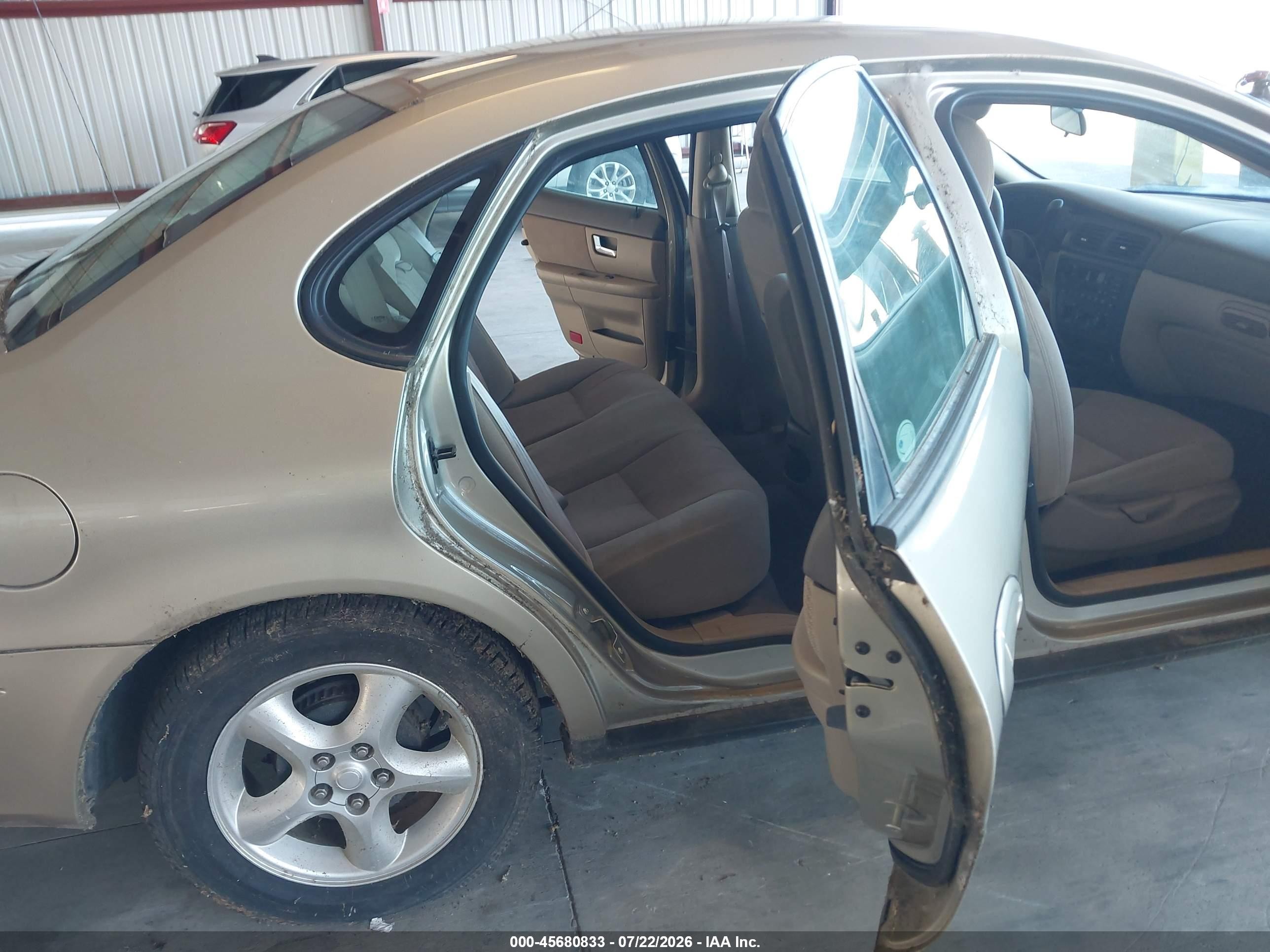 2001 Ford Taurus Ses Желто-коричневый vin: 1FAFP55U11A107655