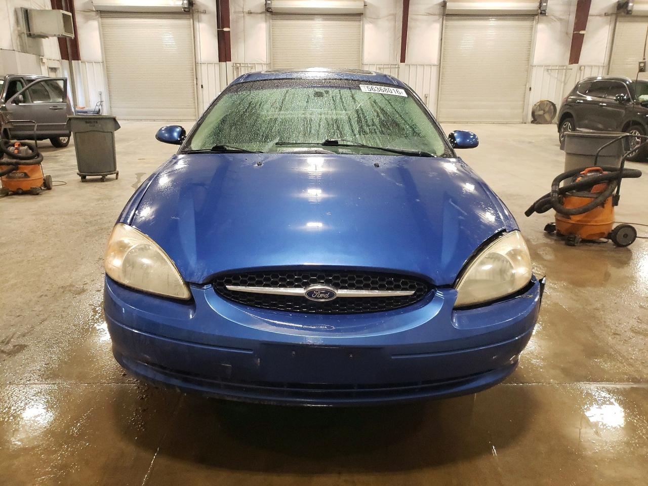2003 Ford Taurus Ses Синий vin: 1FAFP55U13A183363