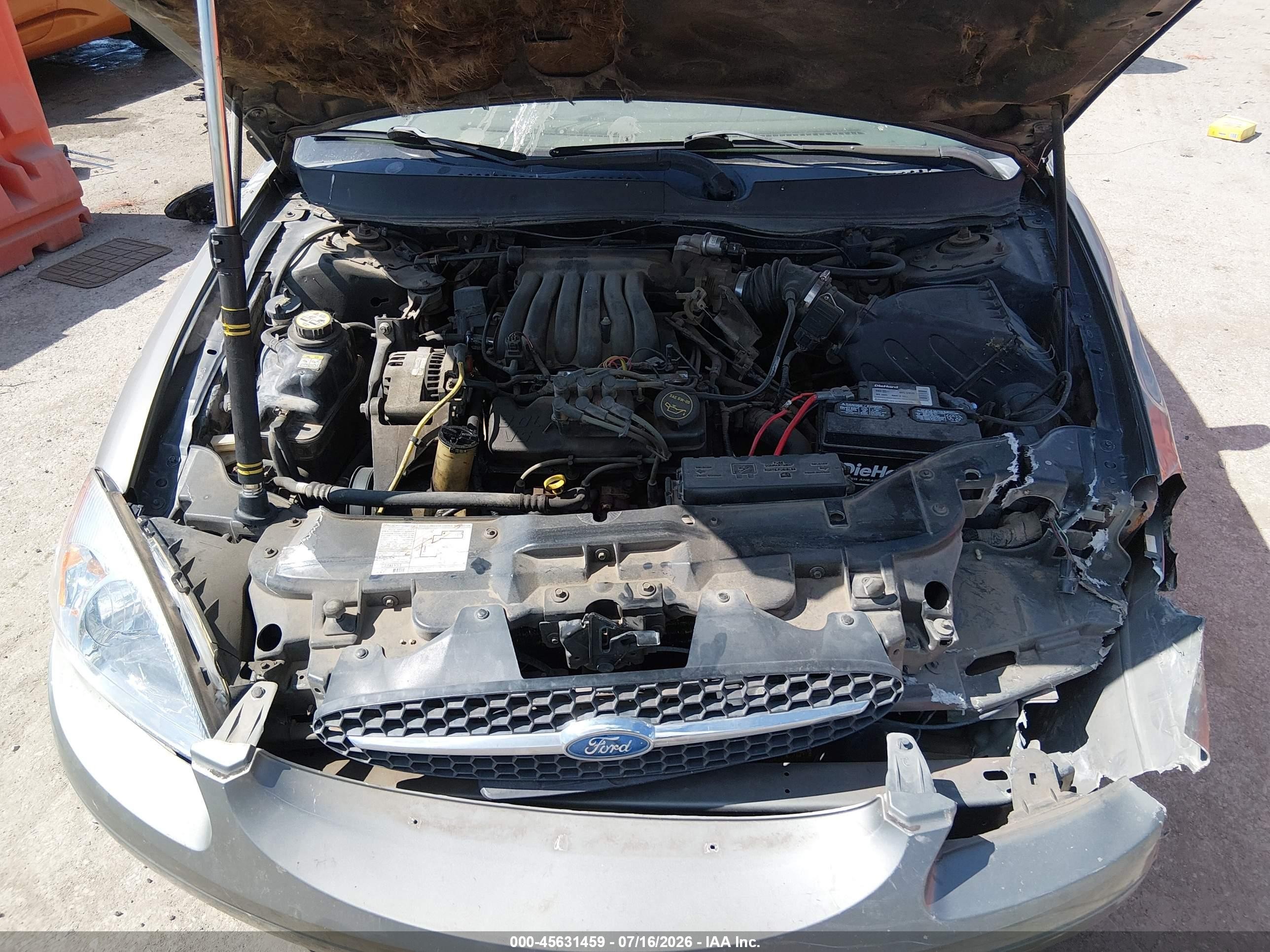 2003 Ford Taurus Ses Gray vin: 1FAFP55U13G154801