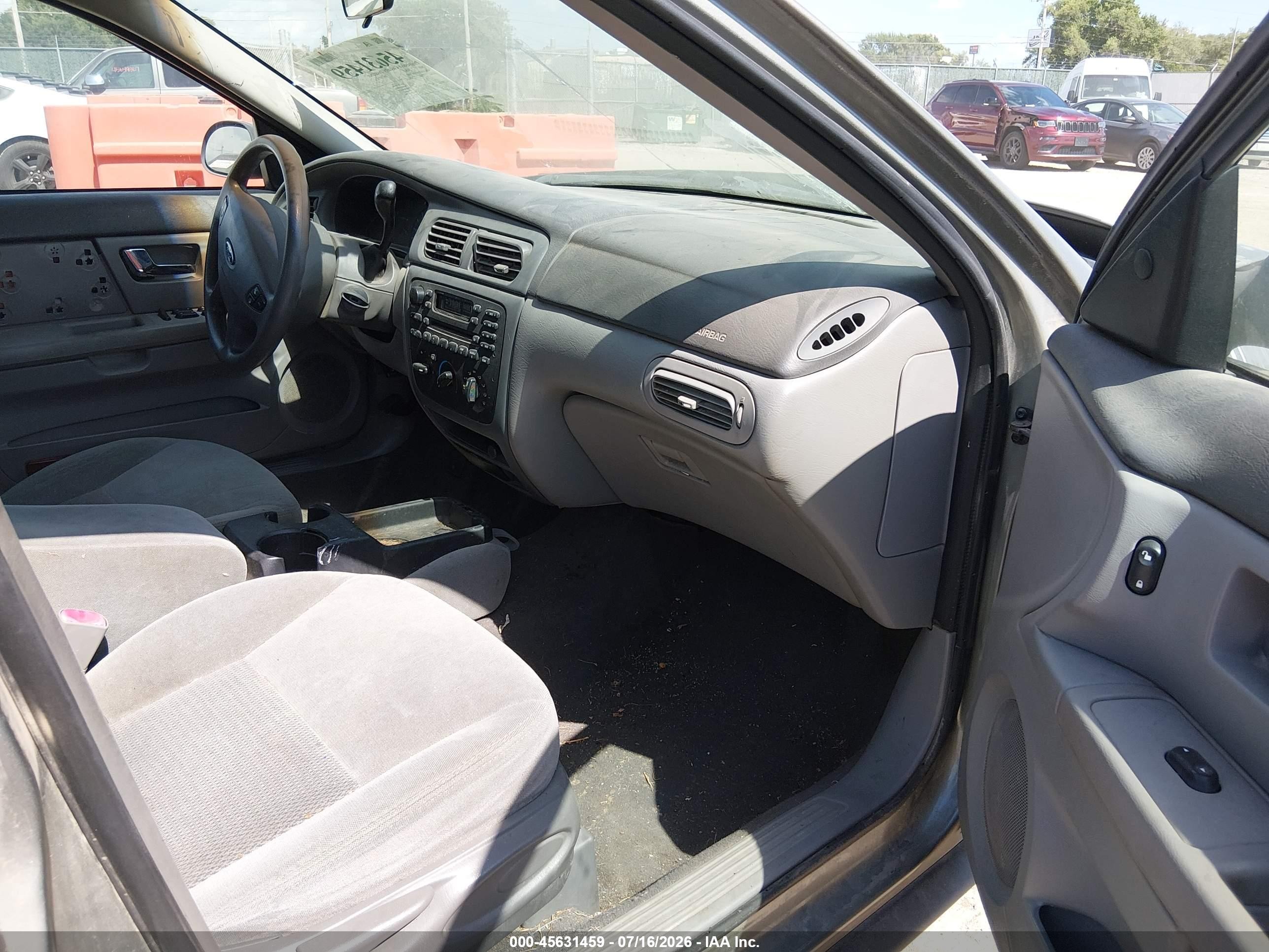 2003 Ford Taurus Ses Gray vin: 1FAFP55U13G154801