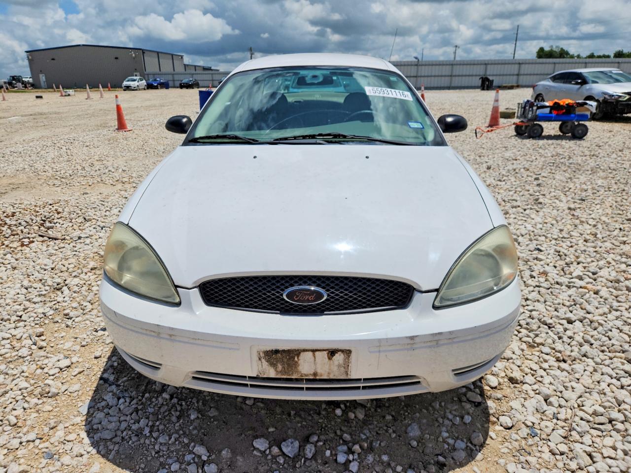 2004 Ford Taurus Ses Белый vin: 1FAFP55U14A153023