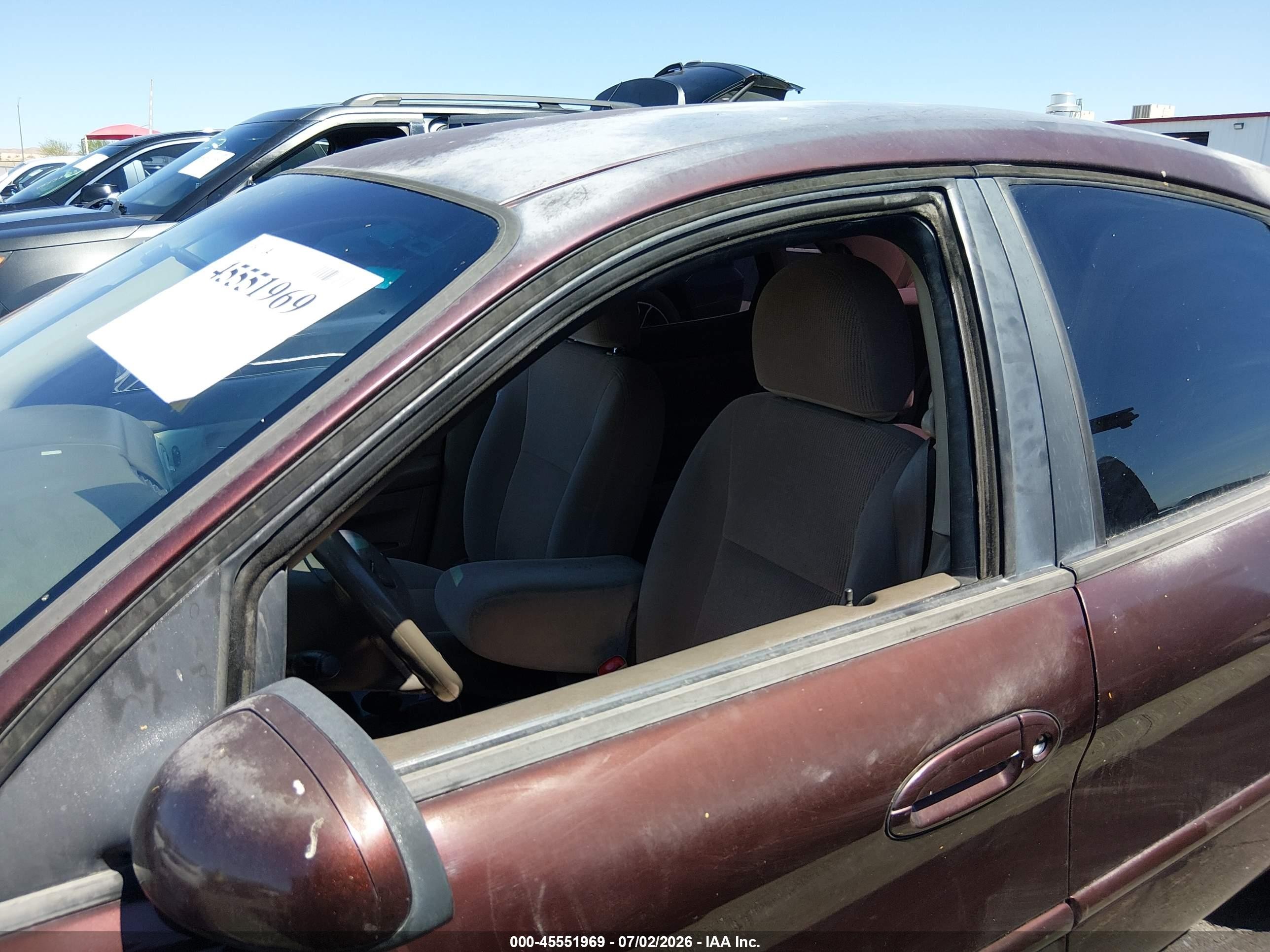 2001 Ford Taurus Ses Бордовый vin: 1FAFP55U21G267430