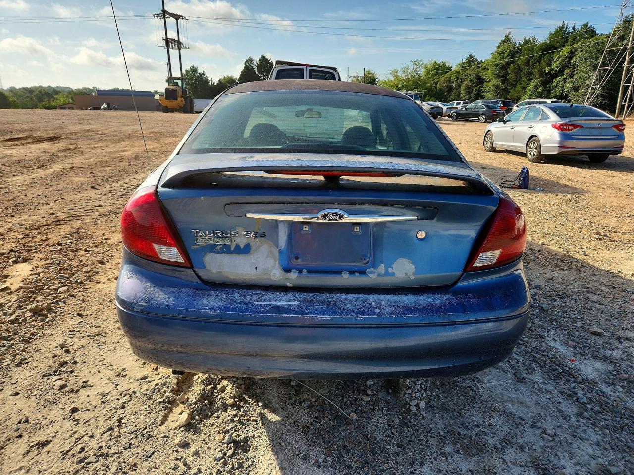 2002 Ford Taurus Ses Синий vin: 1FAFP55U22A183516