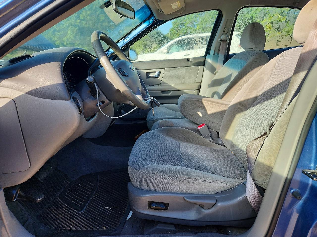 2002 Ford Taurus Ses Синий vin: 1FAFP55U22A183516