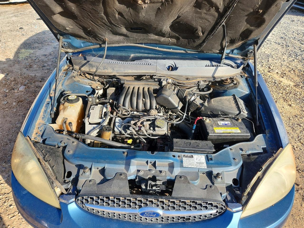 2002 Ford Taurus Ses Синий vin: 1FAFP55U22A183516