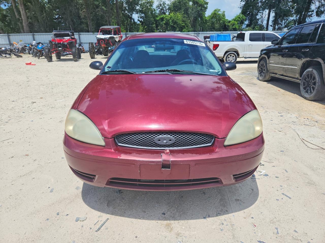 2004 Ford Taurus Ses Burgundy vin: 1FAFP55U24A178397