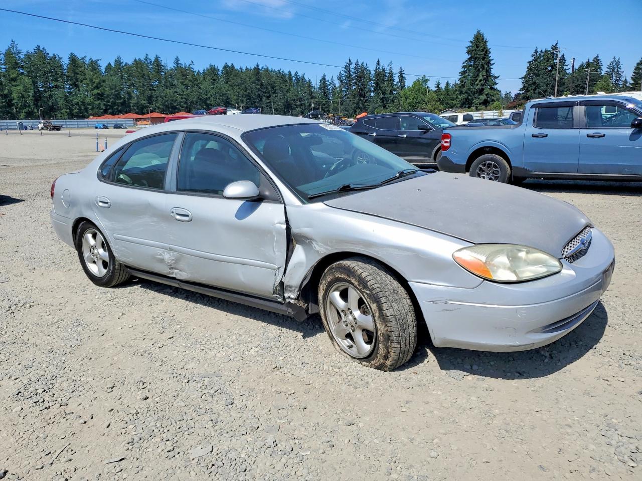 2001 Ford Taurus Ses Серебряный vin: 1FAFP55U31G174237