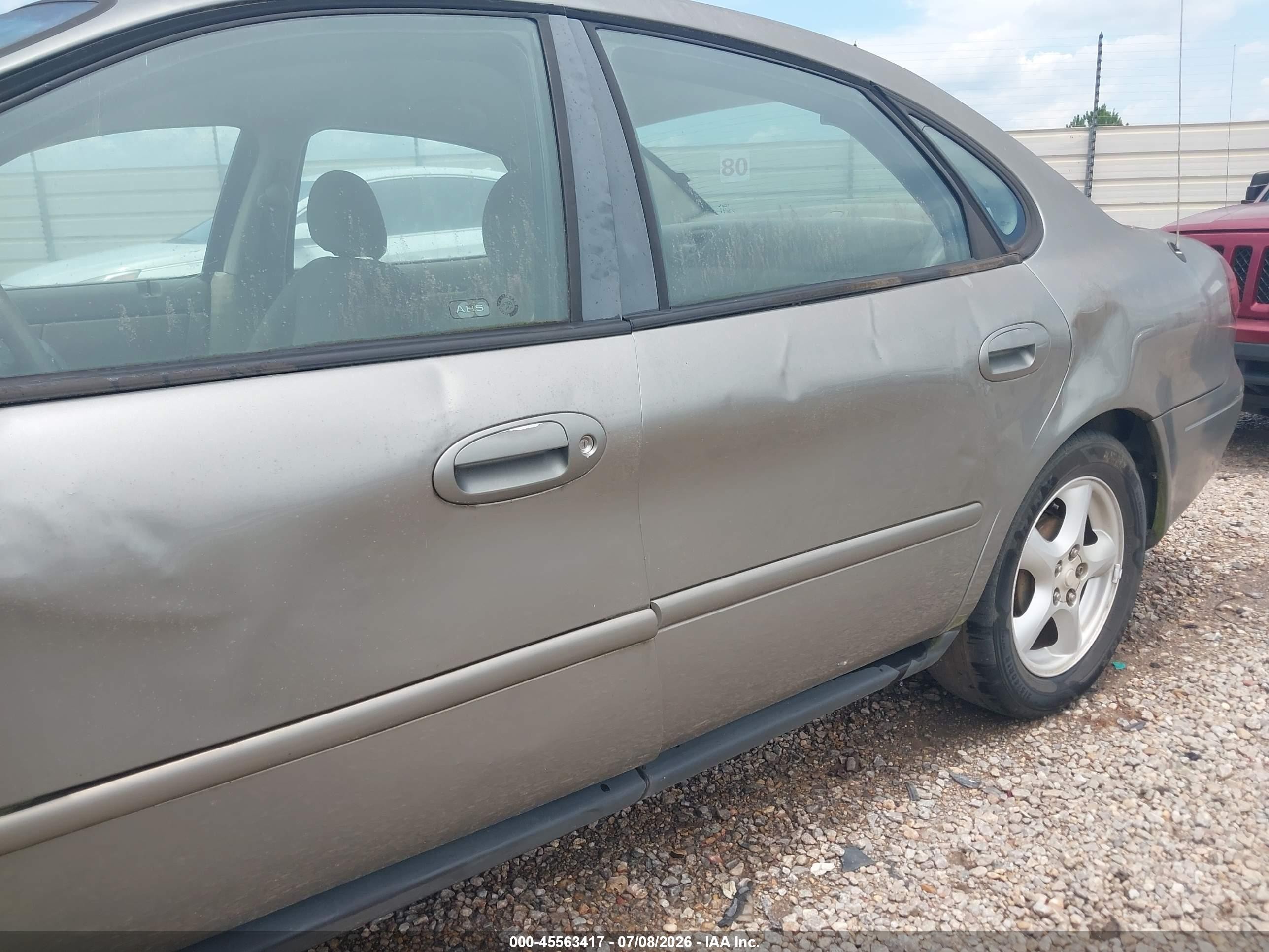 2003 Ford Taurus Ses Gray vin: 1FAFP55U33A272058