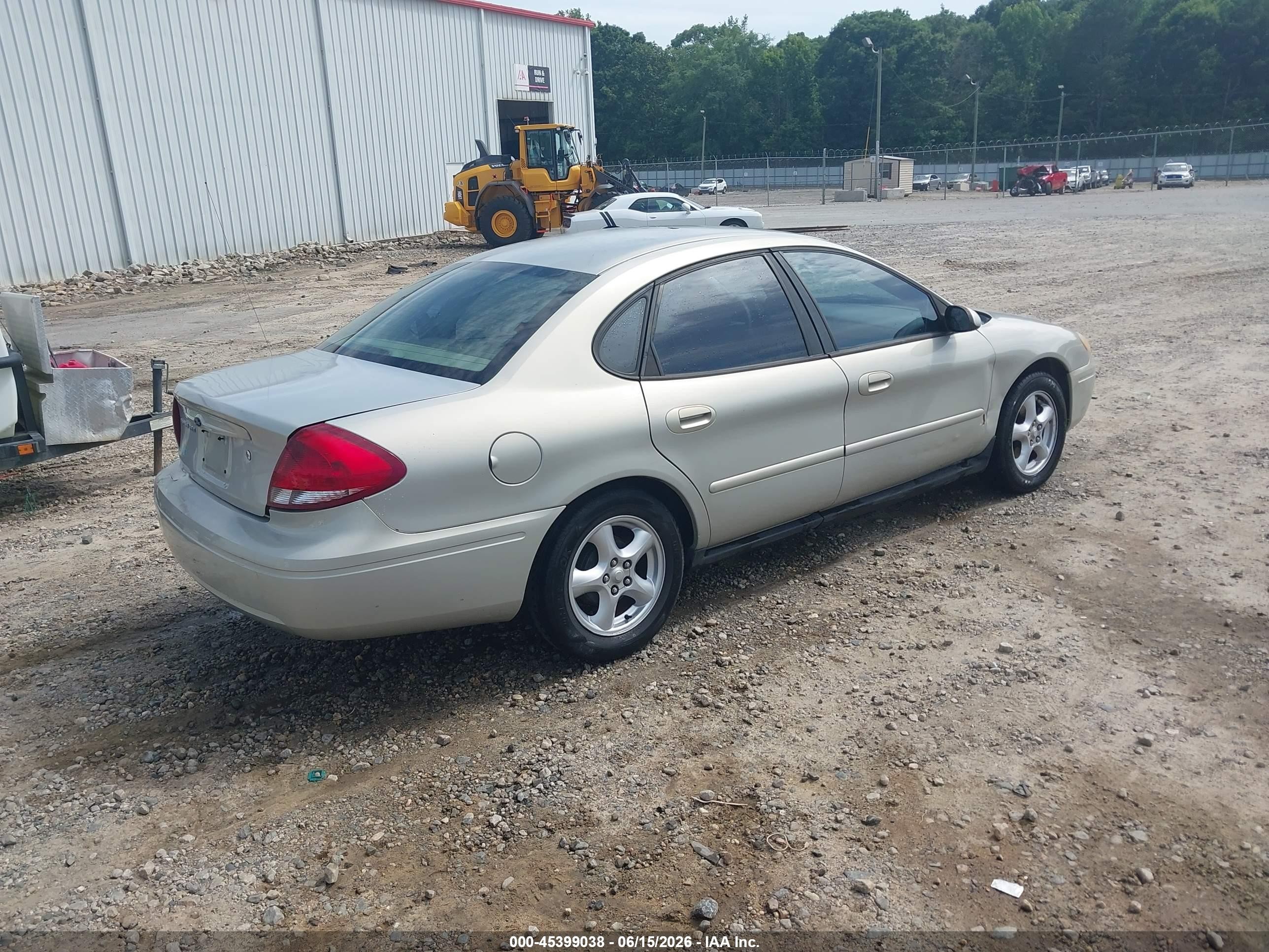 2004 Ford Taurus Ses Silver vin: 1FAFP55U34G121137
