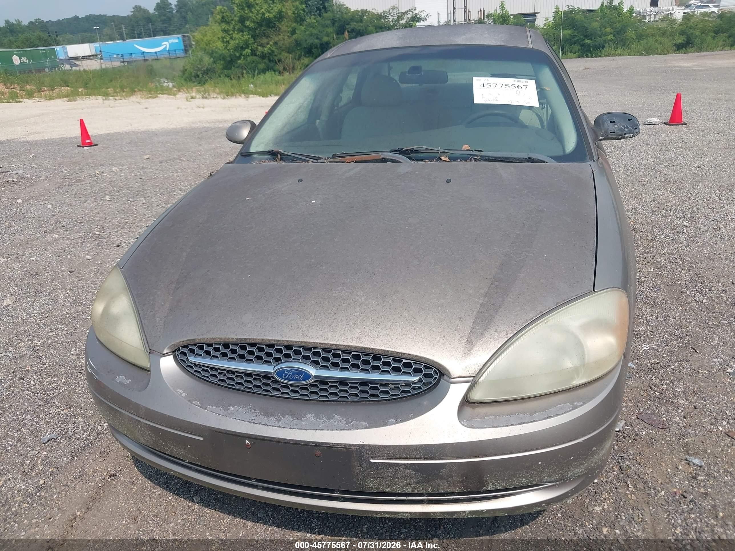 2002 Ford Taurus Ses Deluxe/ses Standard Gold vin: 1FAFP55U42A197045