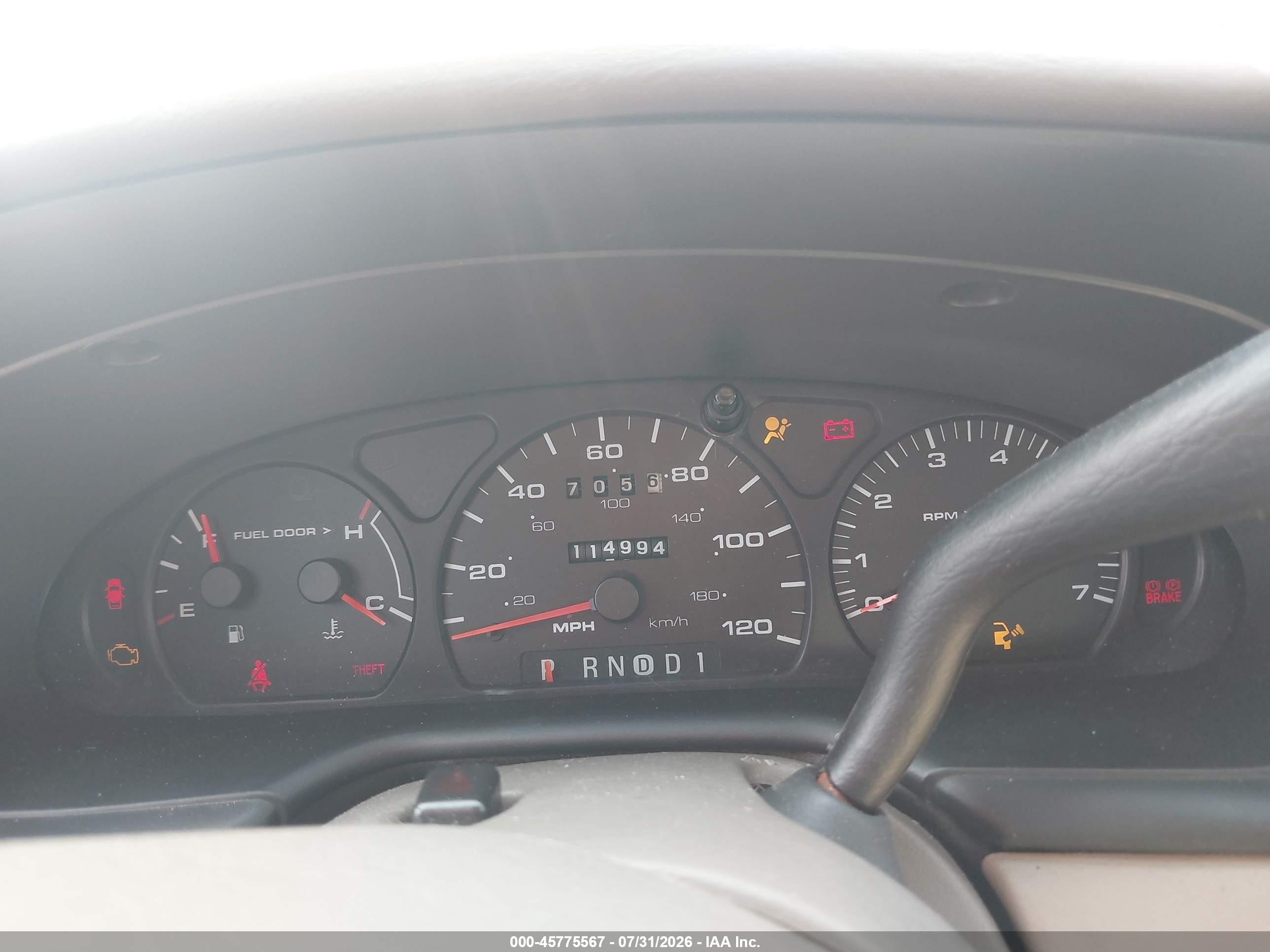 2002 Ford Taurus Ses Deluxe/ses Standard Gold vin: 1FAFP55U42A197045