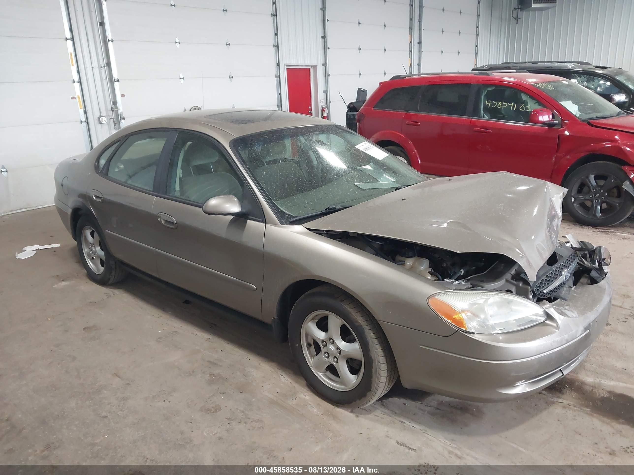 2002 Ford Taurus Ses Deluxe/ses Standard Gray vin: 1FAFP55U42G166925