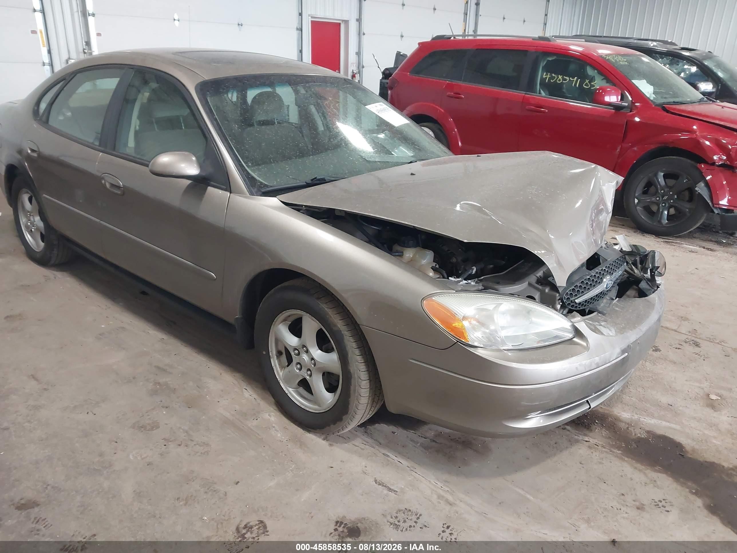 2002 Ford Taurus Ses Deluxe/ses Standard Gray vin: 1FAFP55U42G166925