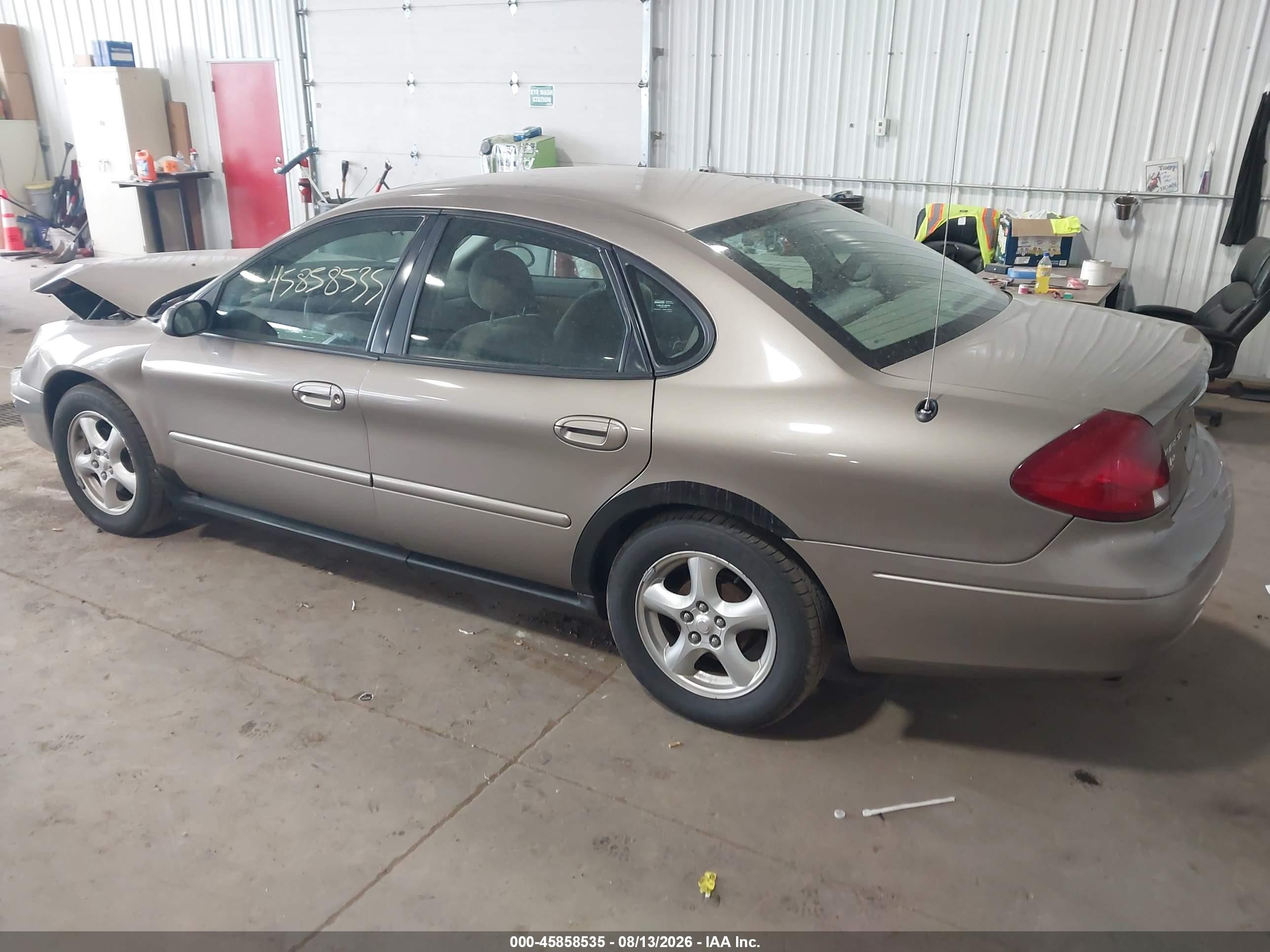 2002 Ford Taurus Ses Deluxe/ses Standard Gray vin: 1FAFP55U42G166925