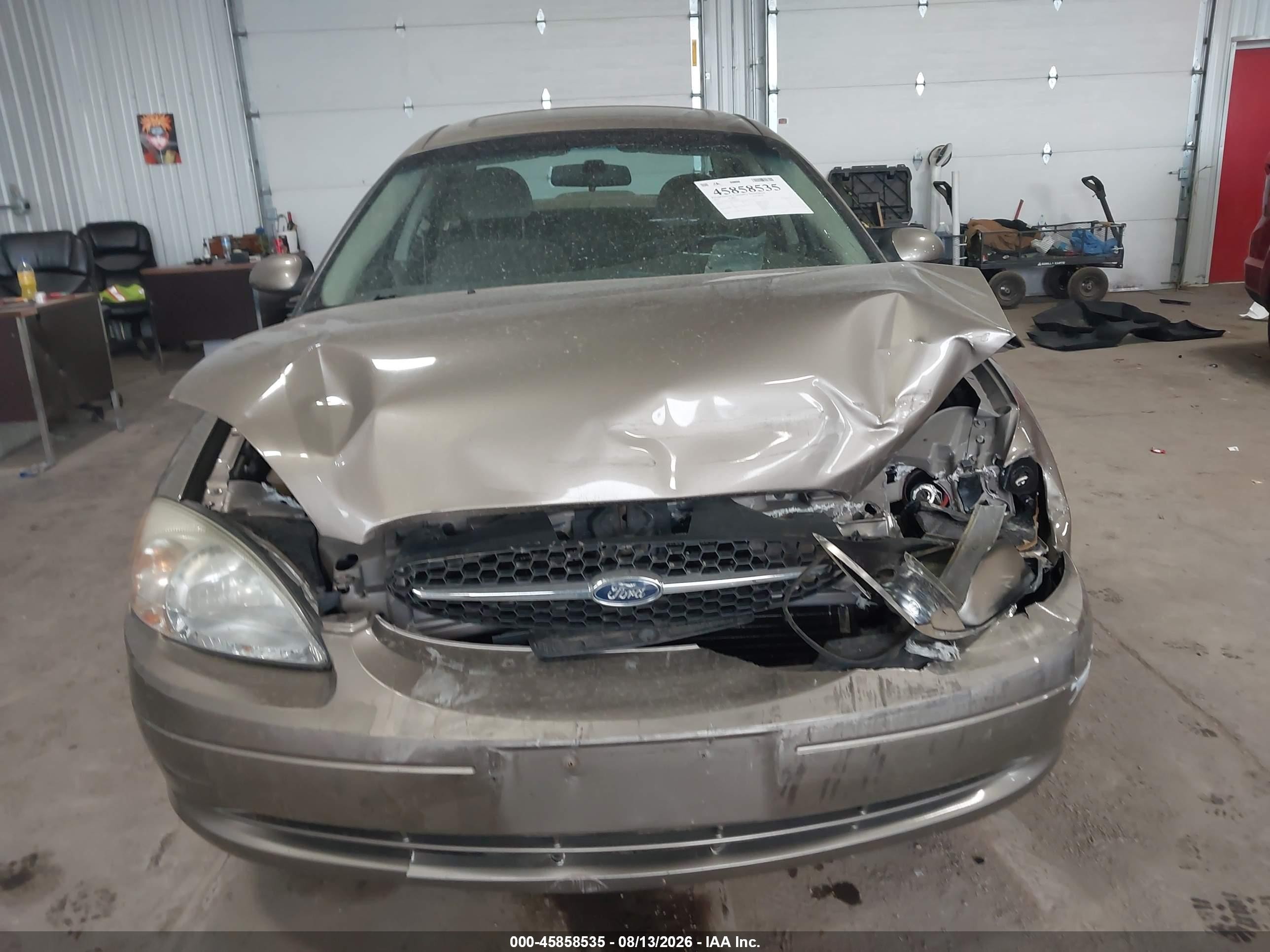 2002 Ford Taurus Ses Deluxe/ses Standard Gray vin: 1FAFP55U42G166925