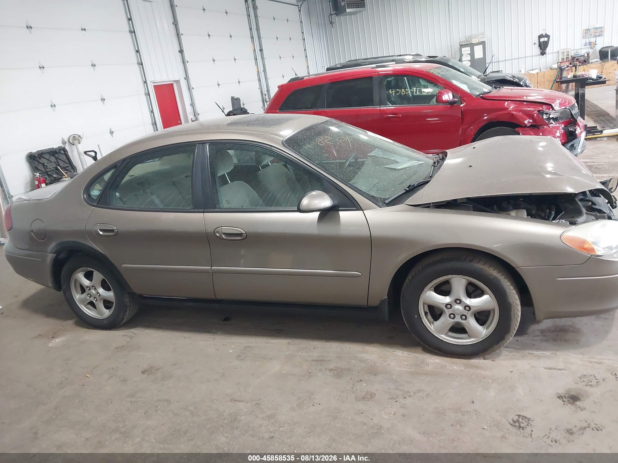 2002 Ford Taurus Ses Deluxe/ses Standard Gray vin: 1FAFP55U42G166925
