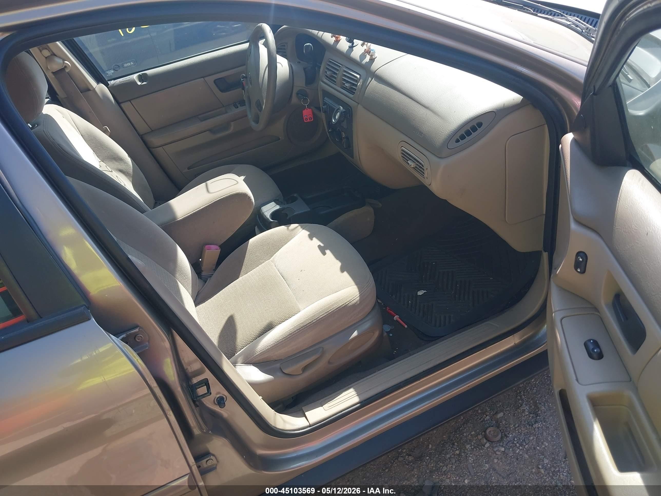 2003 Ford Taurus Ses Tan vin: 1FAFP55U43G247800