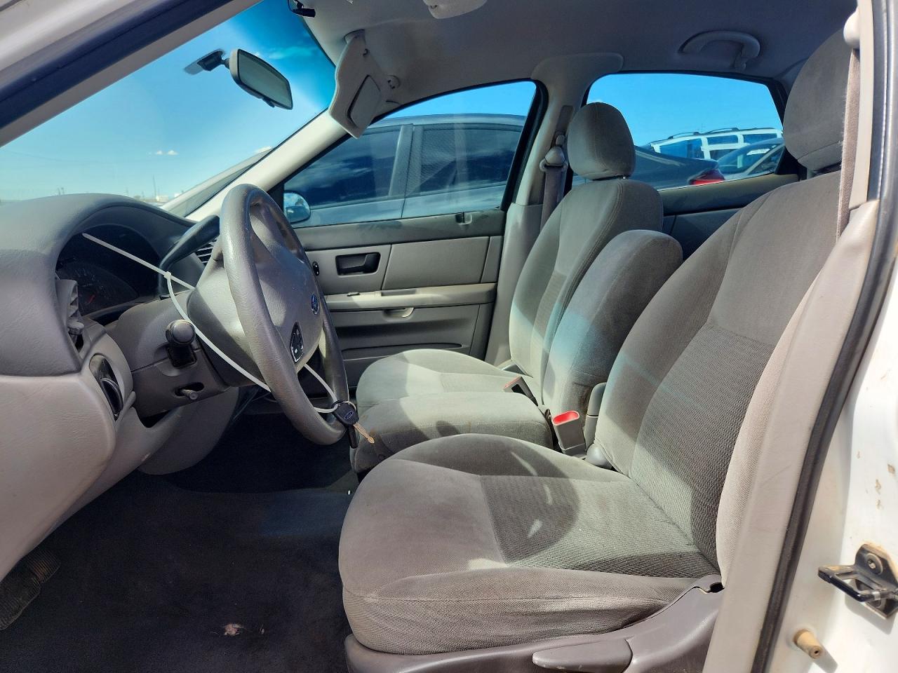 2003 Ford Taurus Ses White vin: 1FAFP55U43G248655