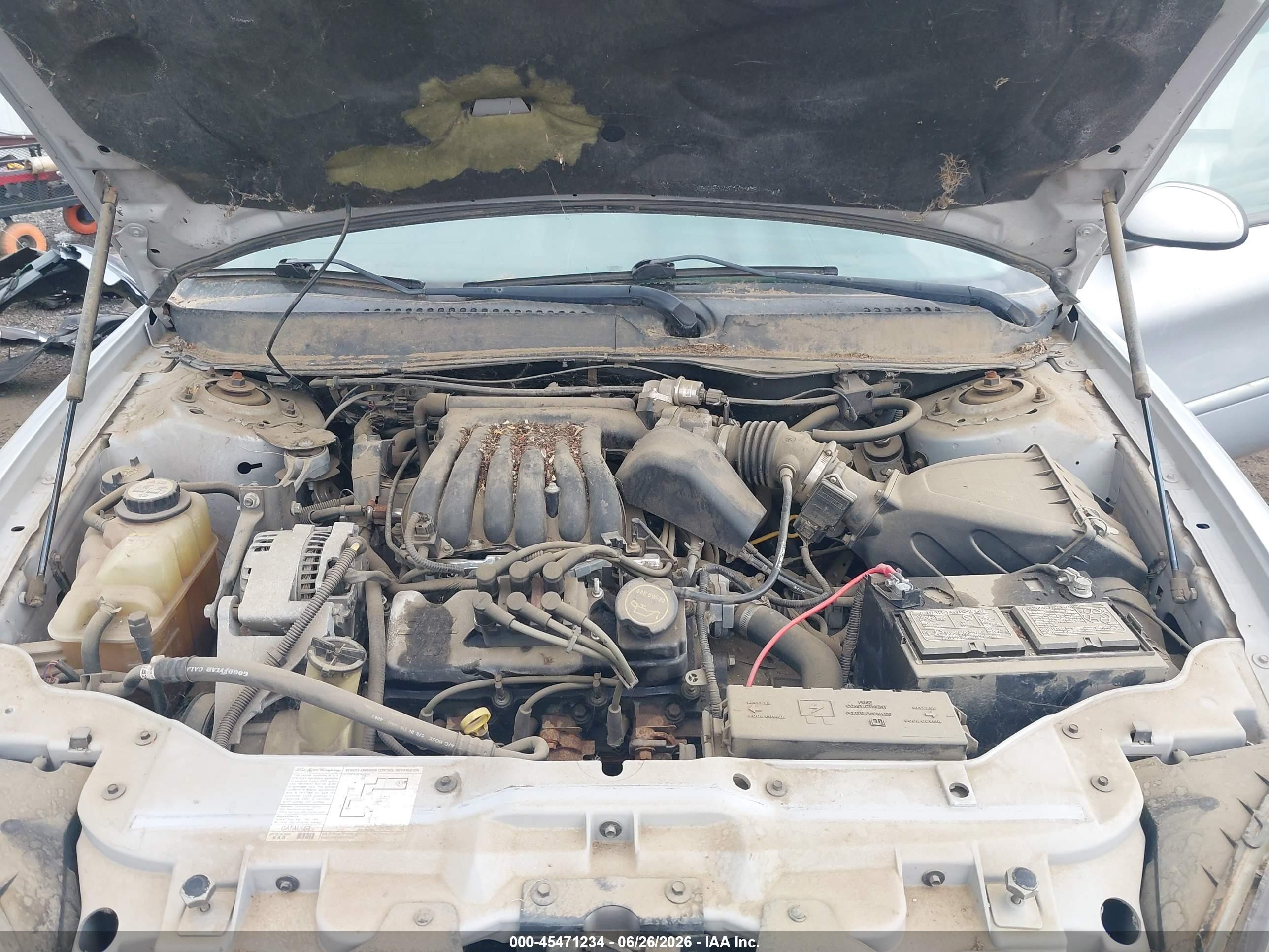 2003 Ford Taurus Ses Серебряный vin: 1FAFP55U43G262913