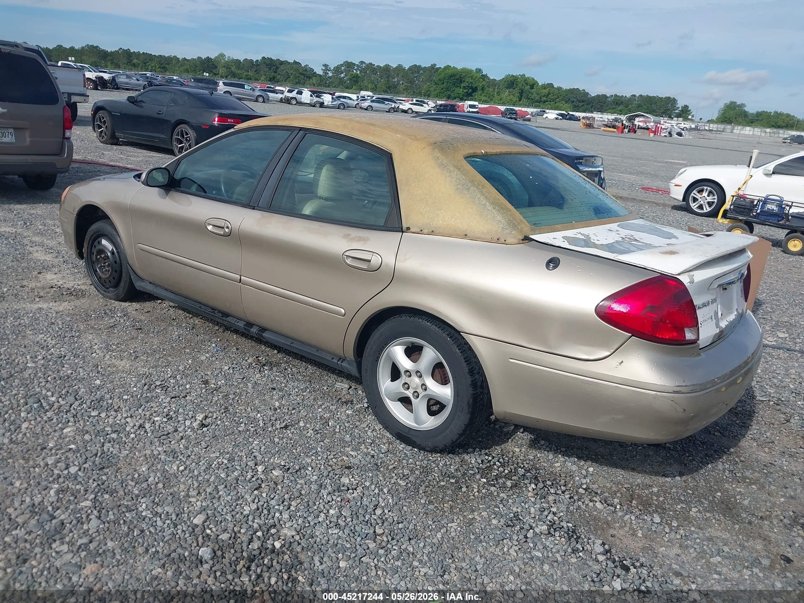 2001 Ford Taurus Ses Champagne vin: 1FAFP55U51G139151