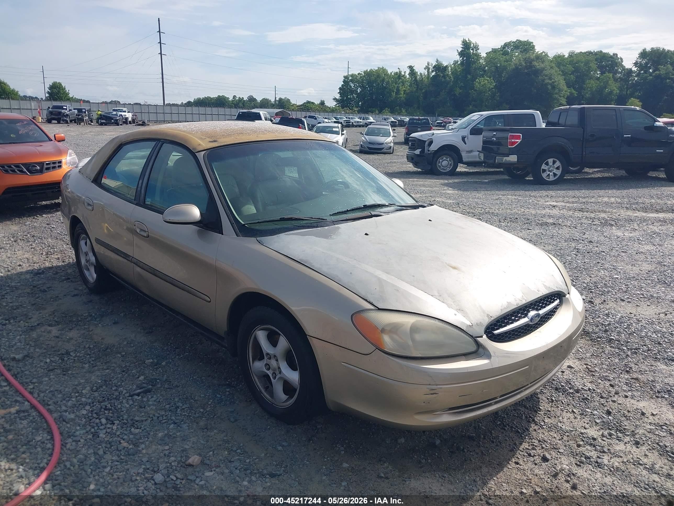 2001 Ford Taurus Ses Champagne vin: 1FAFP55U51G139151