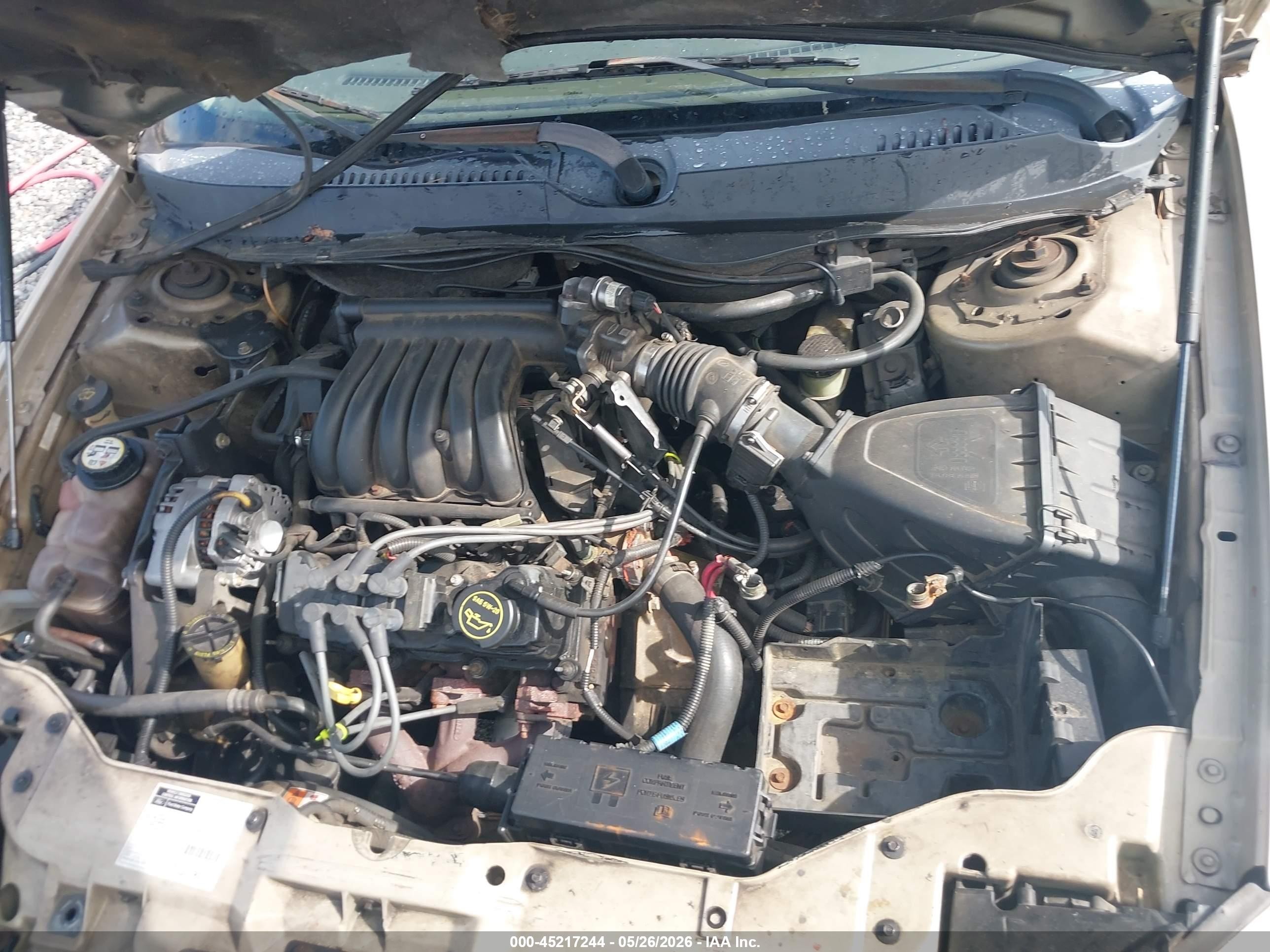 2001 Ford Taurus Ses Champagne vin: 1FAFP55U51G139151