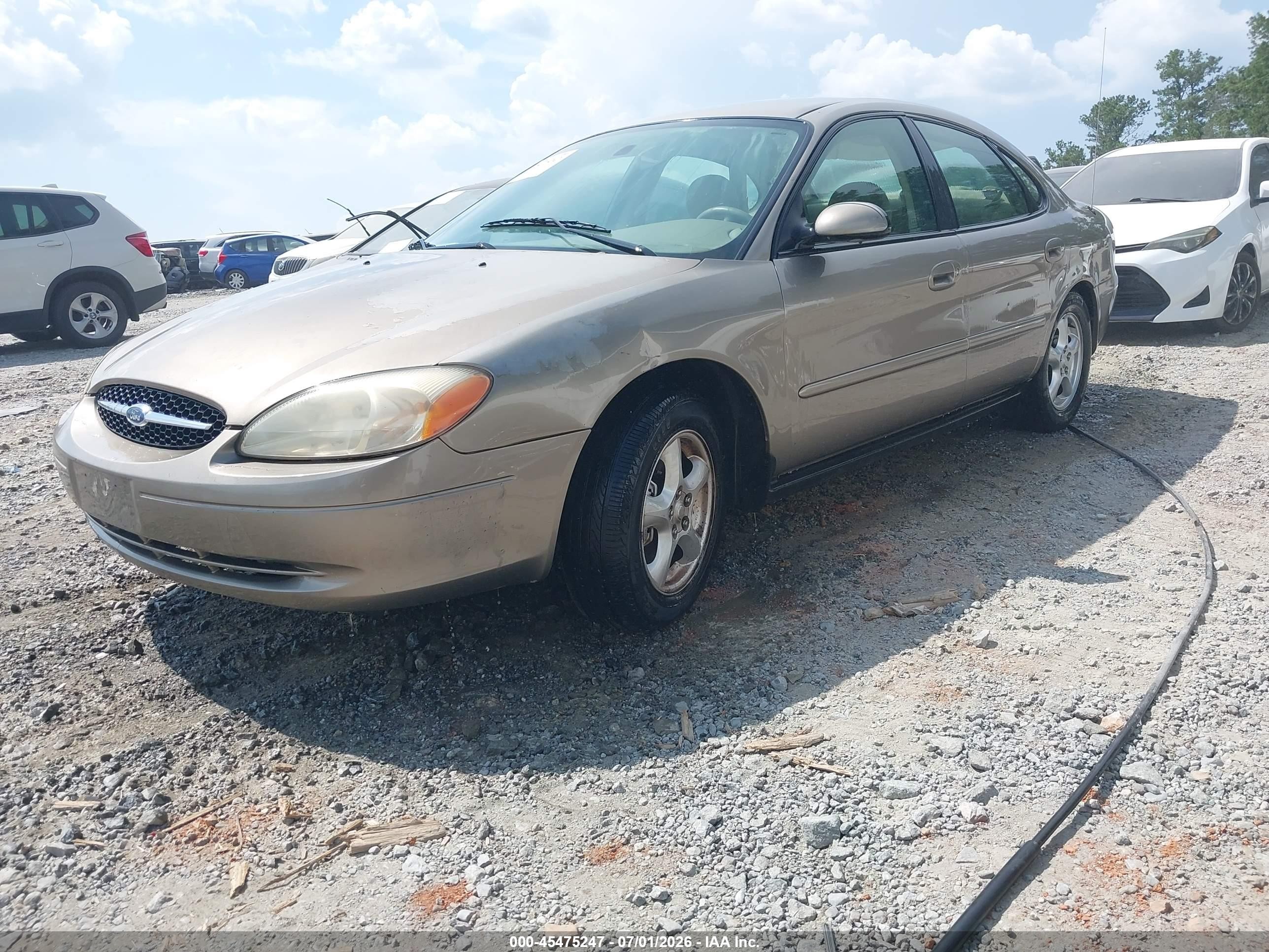 2003 Ford Taurus Ses Brown vin: 1FAFP55U53G275251