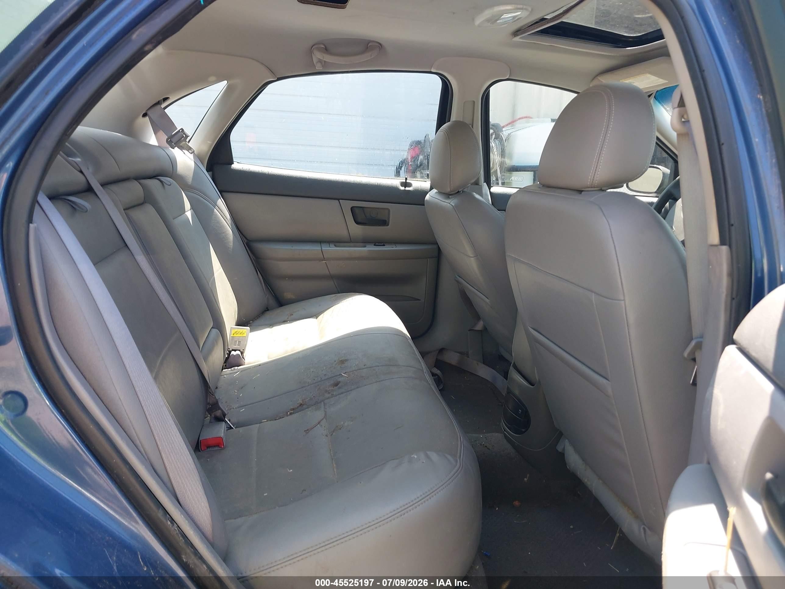 2004 Ford Taurus Ses Blue vin: 1FAFP55U54A108179