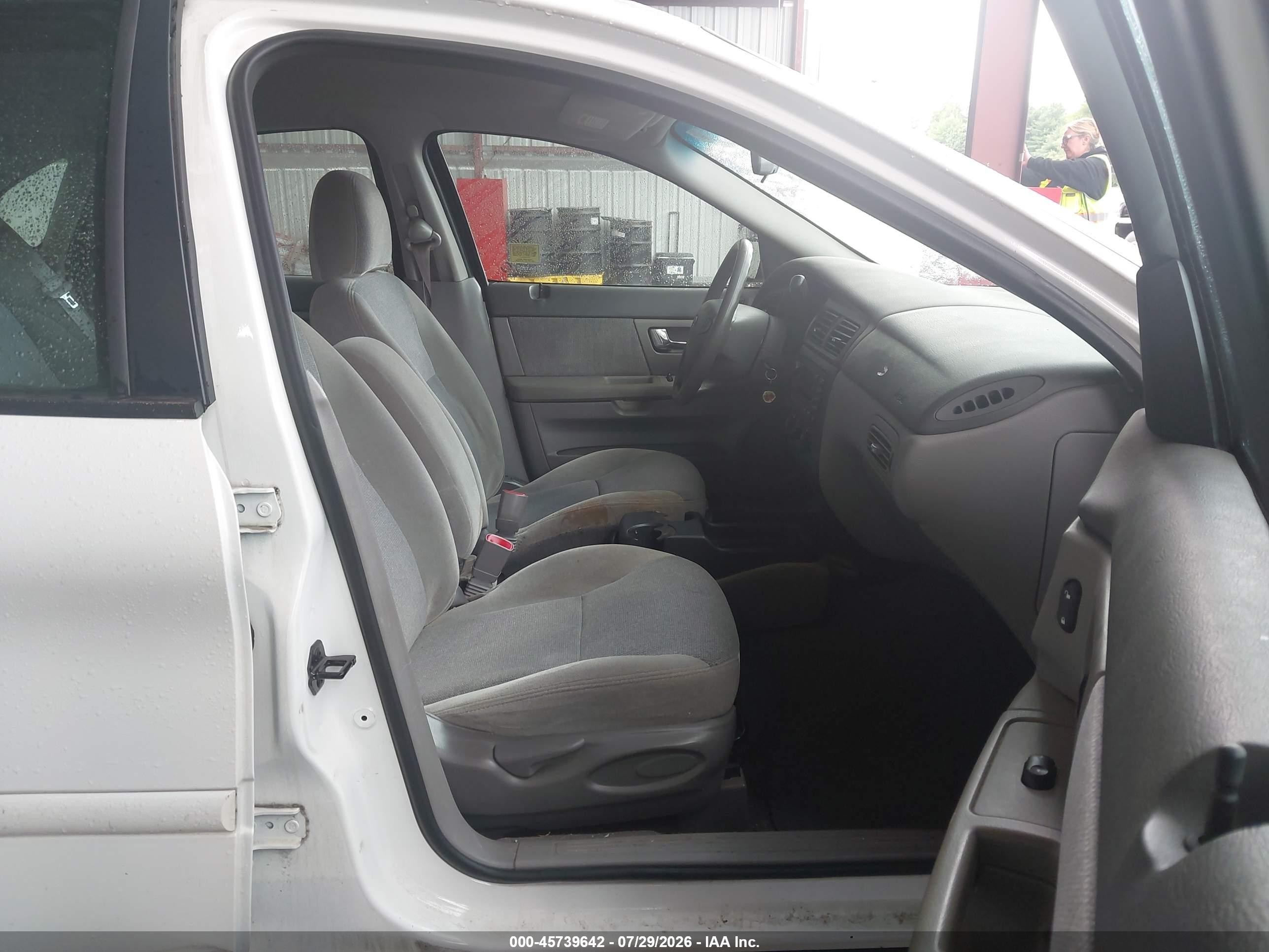 2001 Ford Taurus Ses White vin: 1FAFP55U61A283665