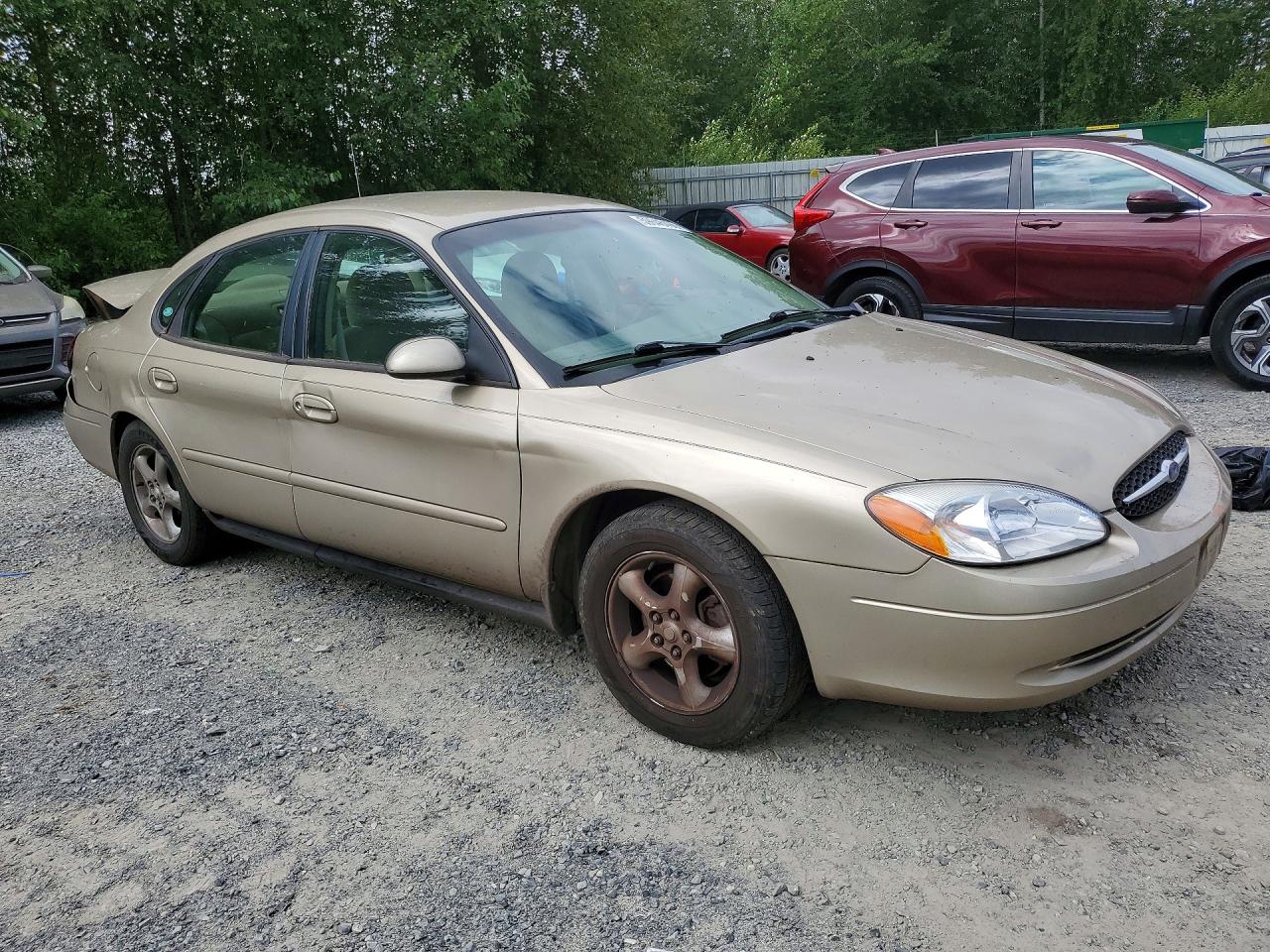 2001 Ford Taurus Ses Золотой vin: 1FAFP55U61G208574