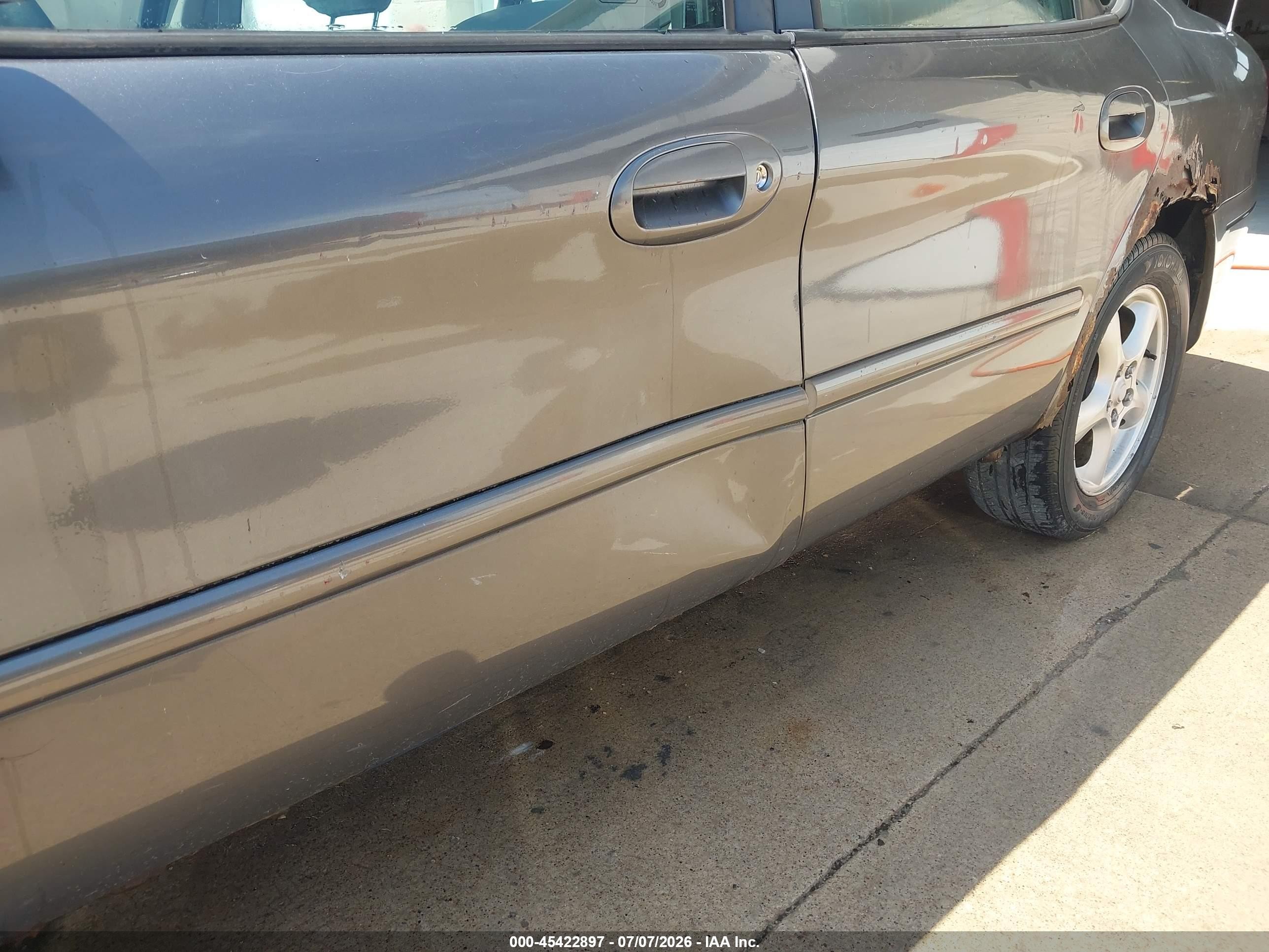 2003 Ford Taurus Ses Серый vin: 1FAFP55U73G266602