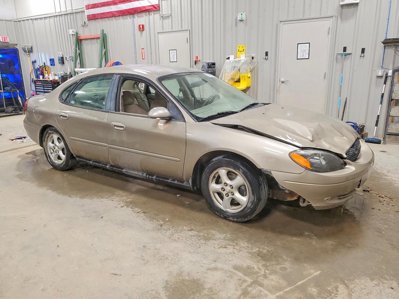 2003 Ford Taurus Ses Tan vin: 1FAFP55U83A261623