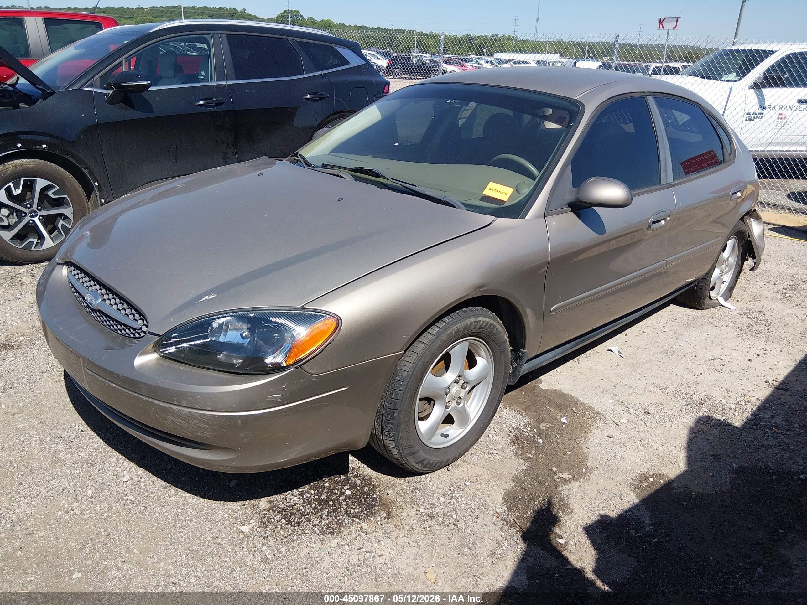 2003 Ford Taurus Ses Brown vin: 1FAFP55U83G204898