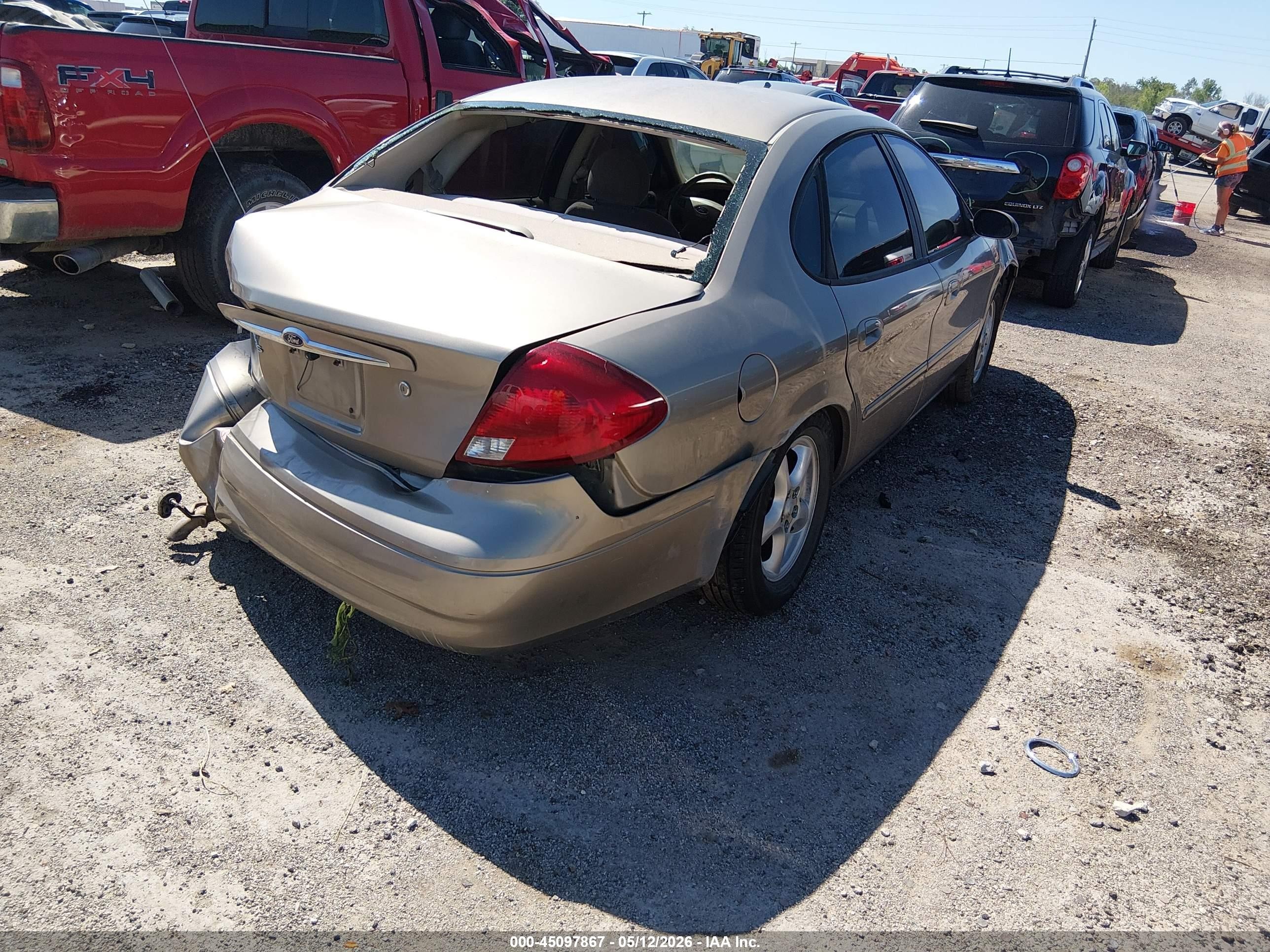 2003 Ford Taurus Ses Brown vin: 1FAFP55U83G204898
