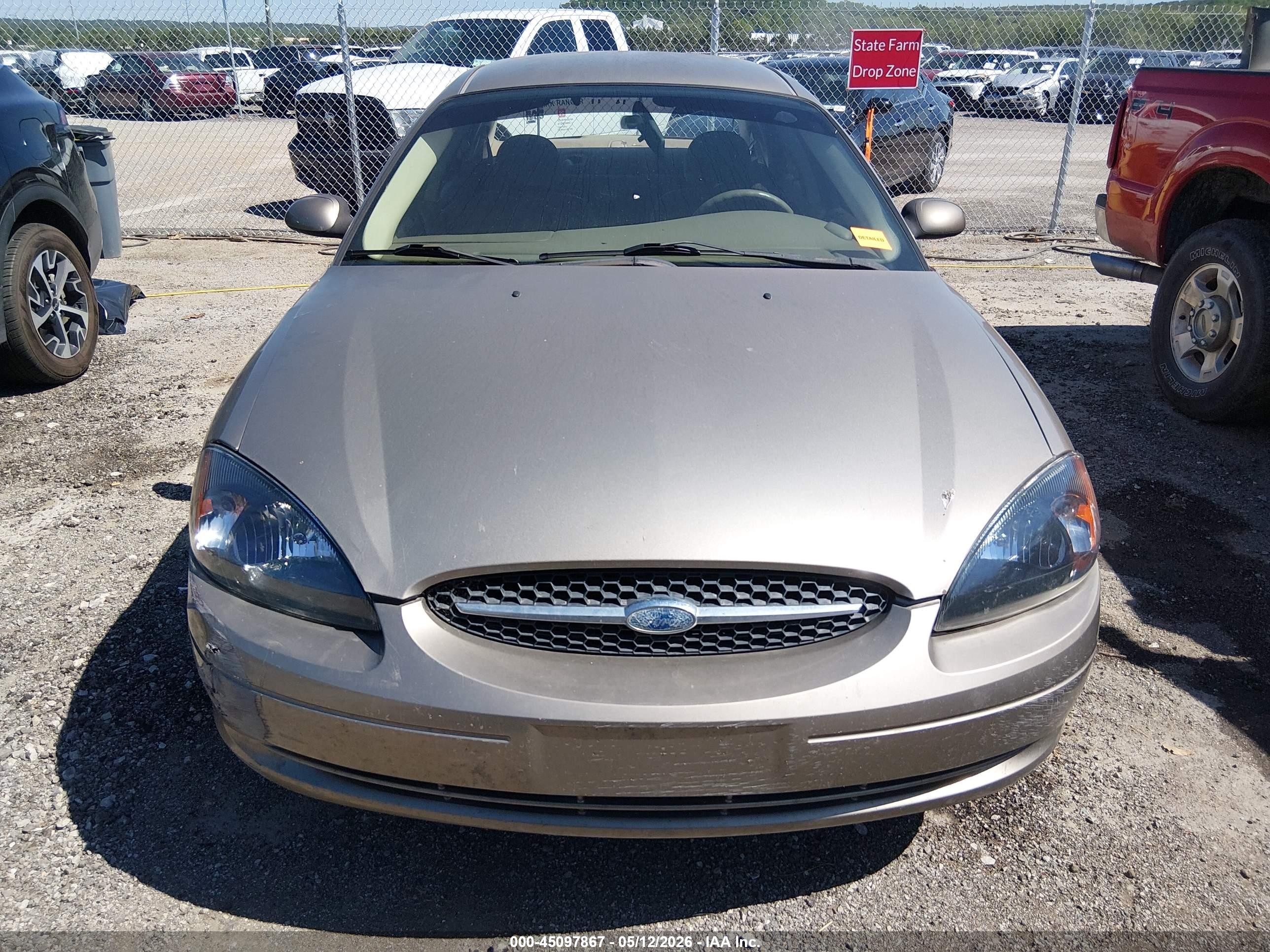 2003 Ford Taurus Ses Brown vin: 1FAFP55U83G204898