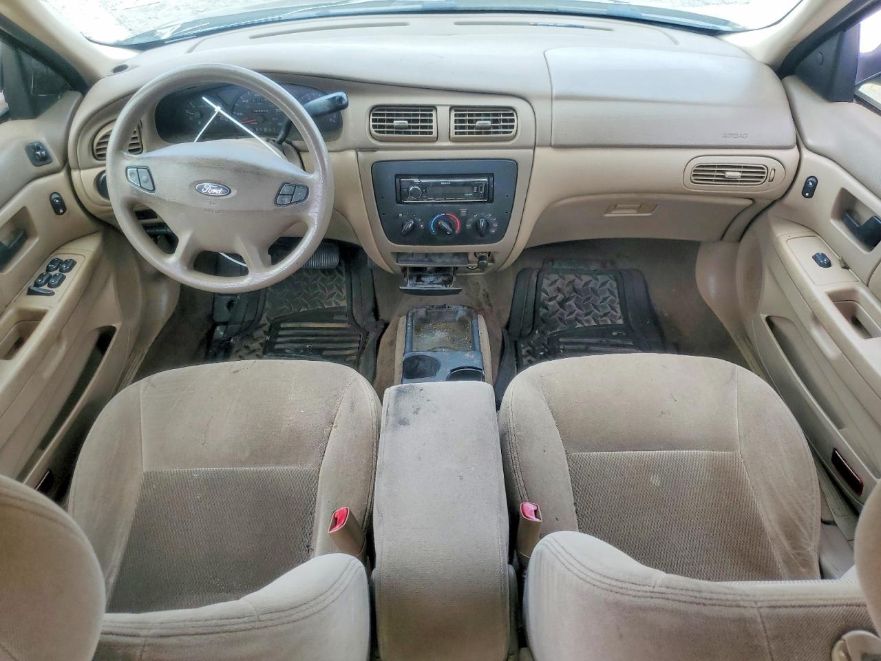 2003 Ford Taurus Ses Tan vin: 1FAFP55U83G267127