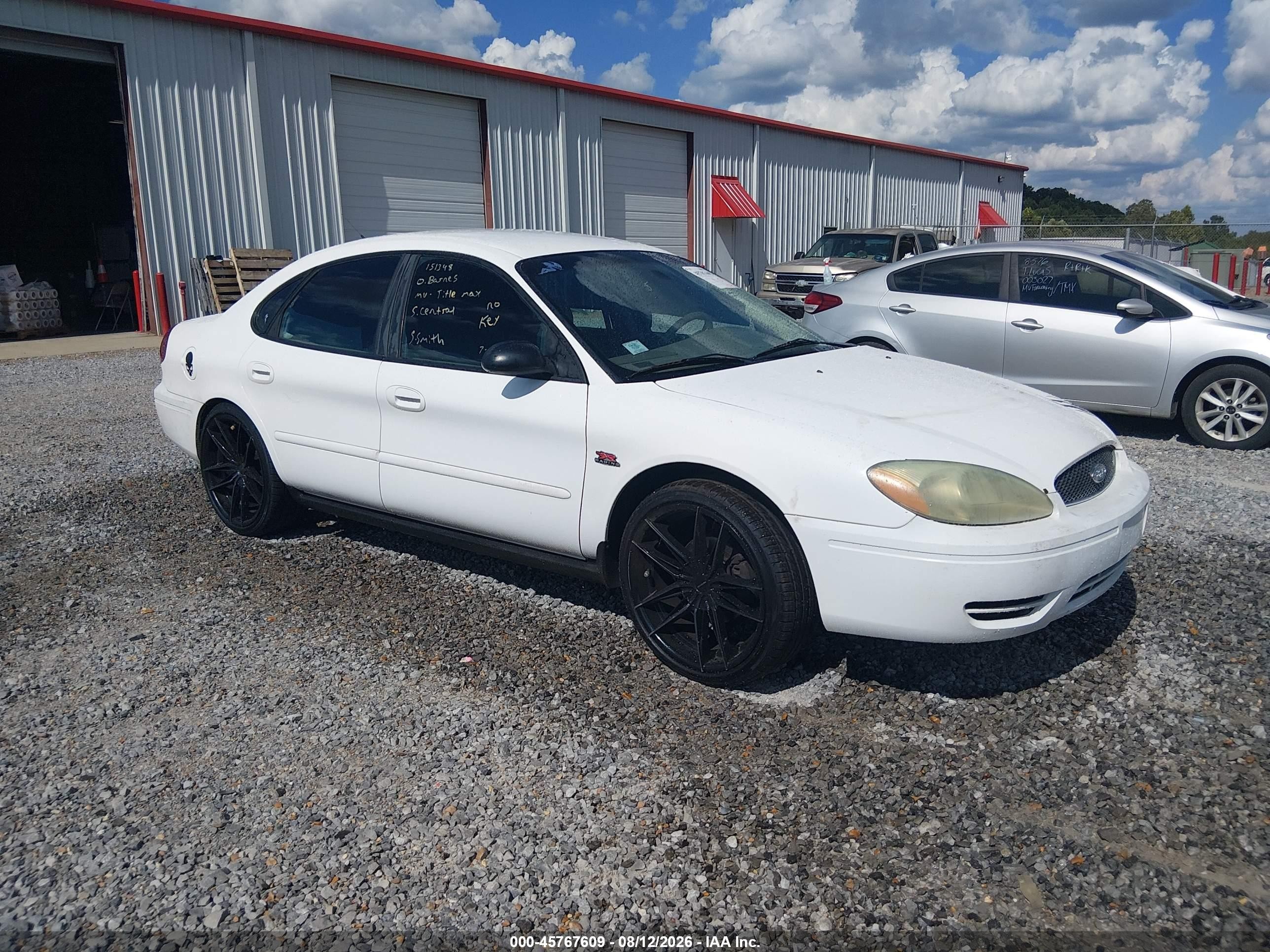 2004 Ford Taurus Ses White vin: 1FAFP55U84A151348