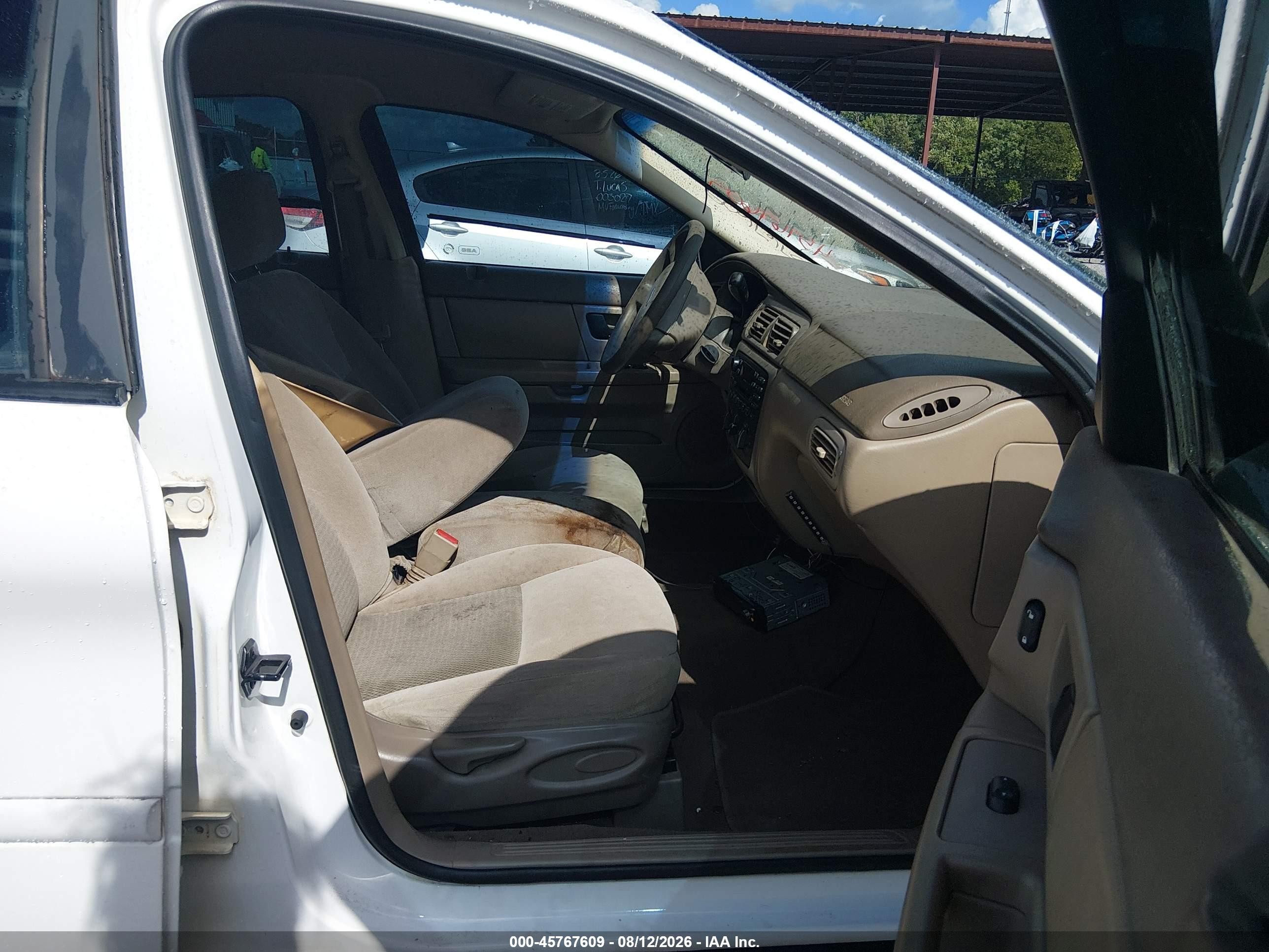 2004 Ford Taurus Ses White vin: 1FAFP55U84A151348