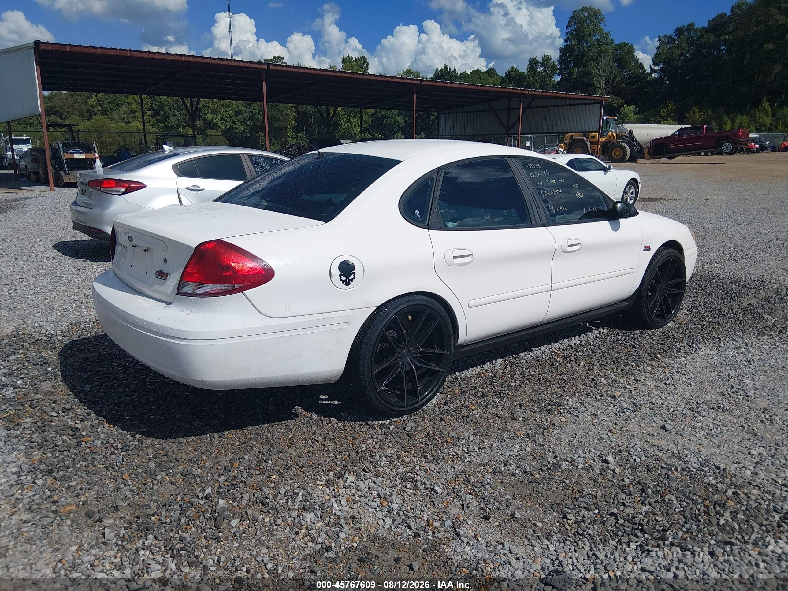 2004 Ford Taurus Ses White vin: 1FAFP55U84A151348