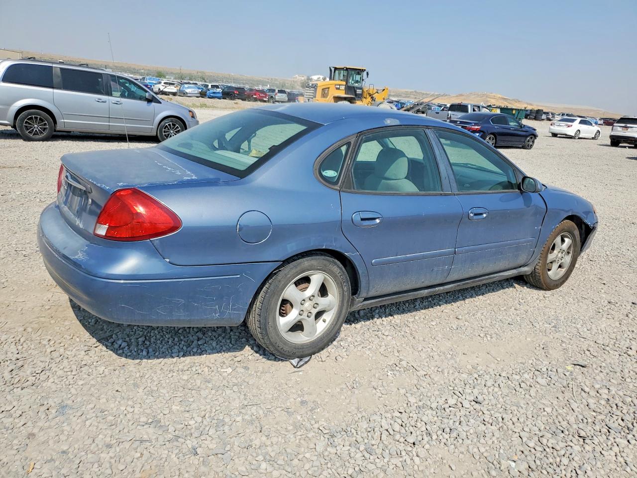 2000 Ford Taurus Ses Blue vin: 1FAFP55U8YG236208