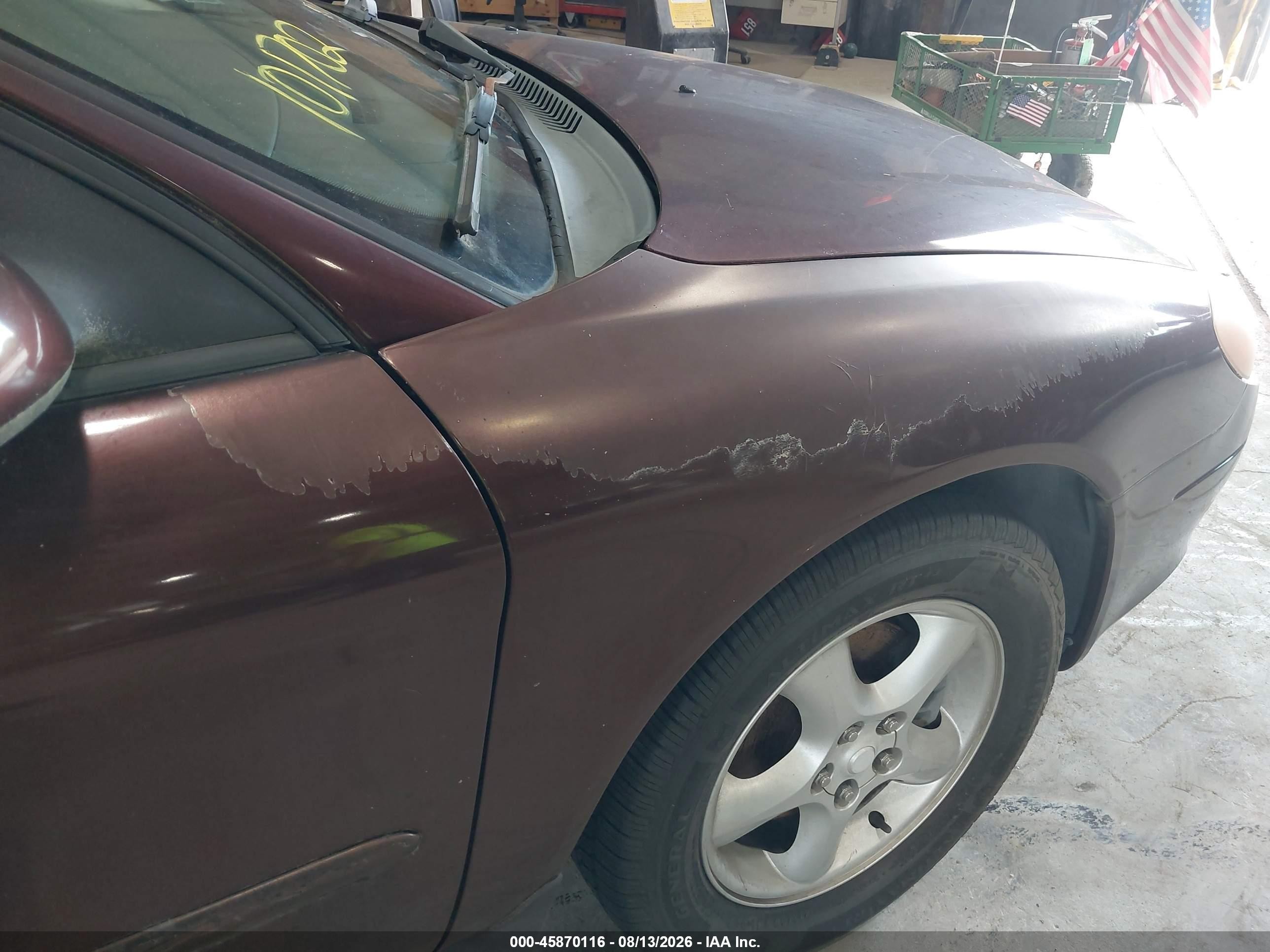 2001 Ford Taurus Ses Бордовый vin: 1FAFP55U91A165223