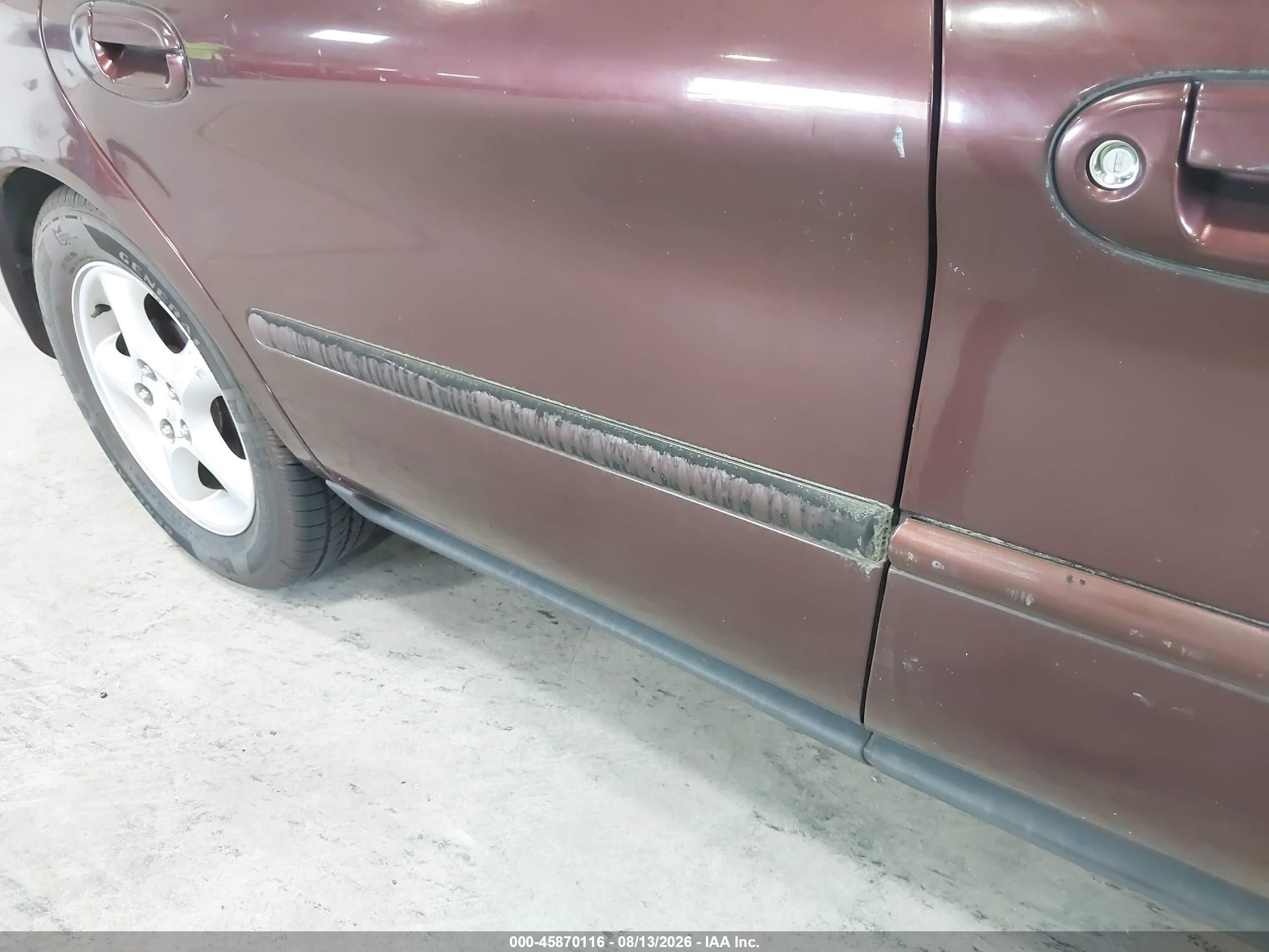 2001 Ford Taurus Ses Бордовый vin: 1FAFP55U91A165223