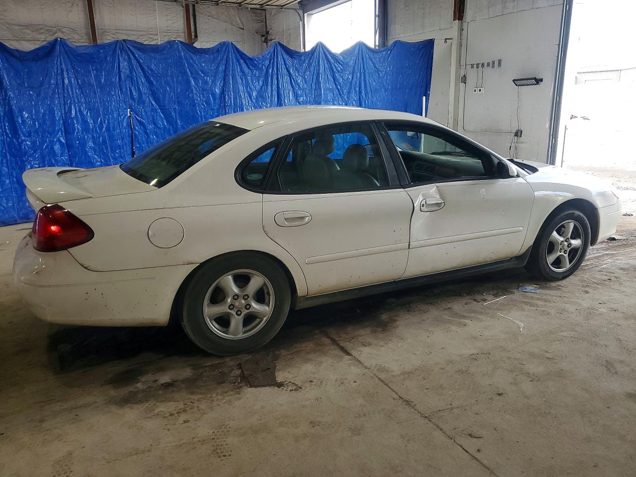 2003 Ford Taurus Ses White vin: 1FAFP55U93G130522