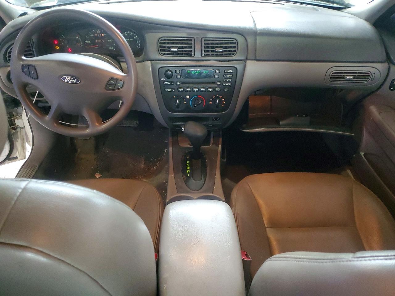2003 Ford Taurus Ses White vin: 1FAFP55U93G130522