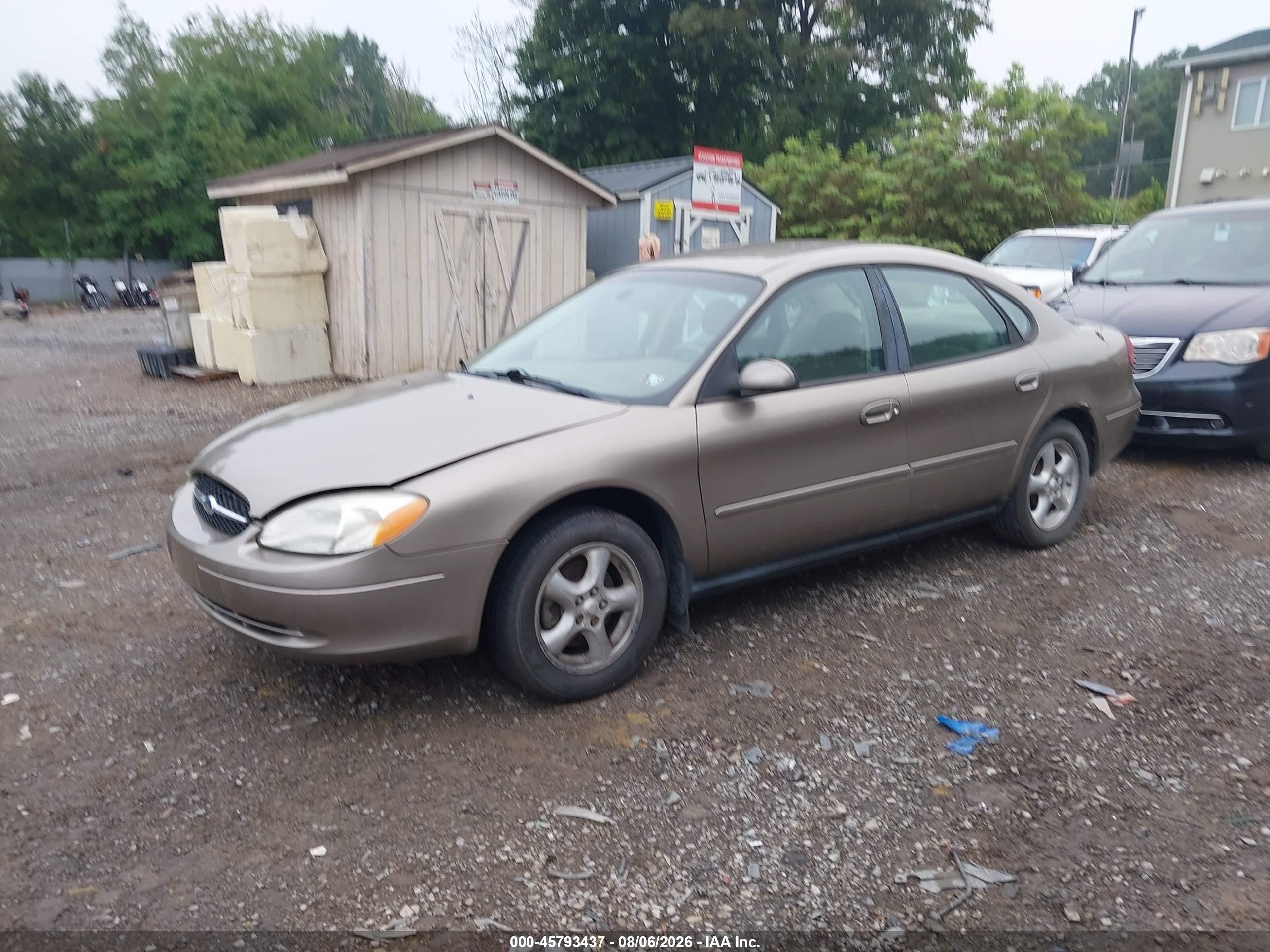 2003 Ford Taurus Ses Beige vin: 1FAFP55U93G173306